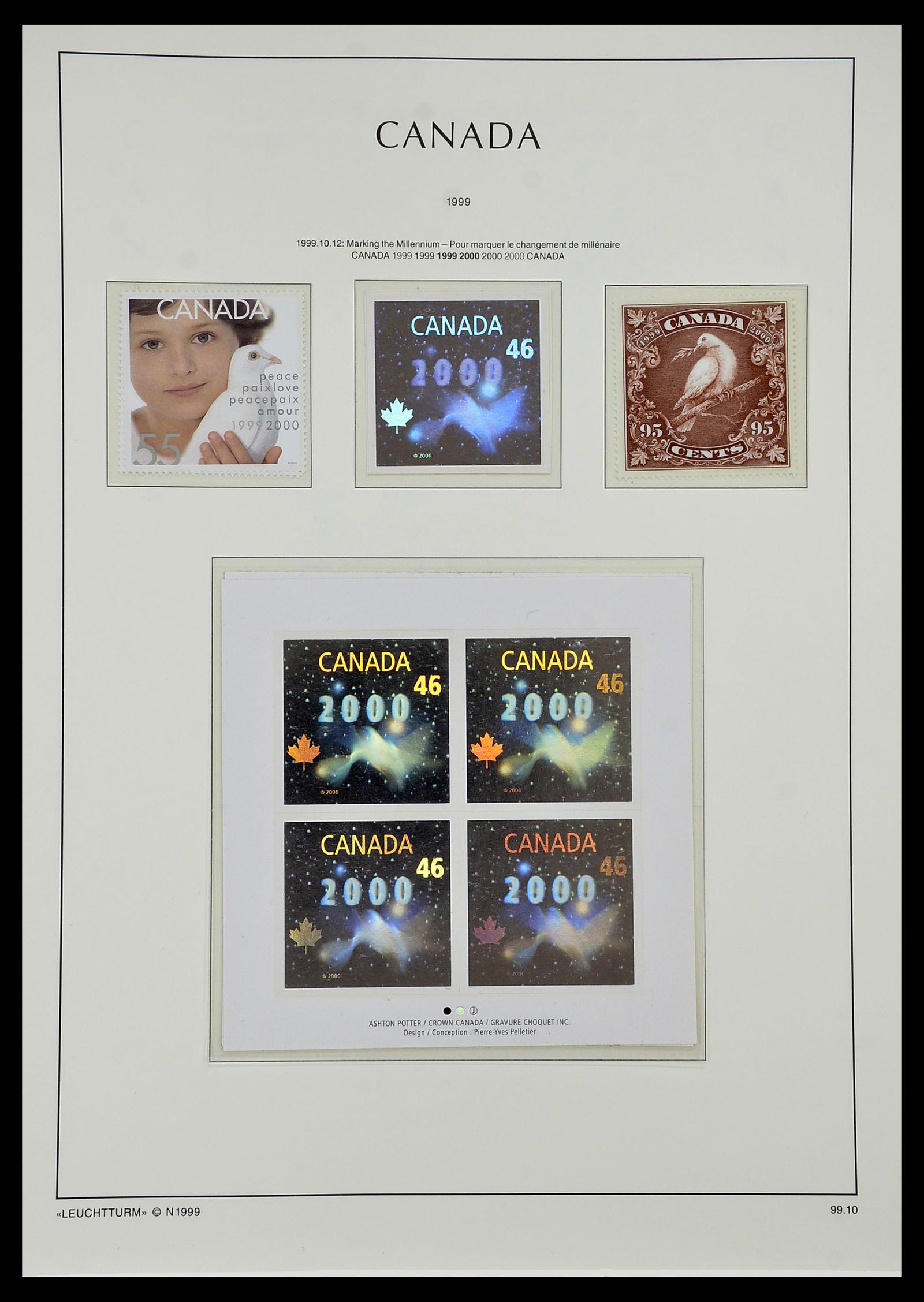 34228 207 - Postzegelverzameling 34228 Canada 1882-2011.
