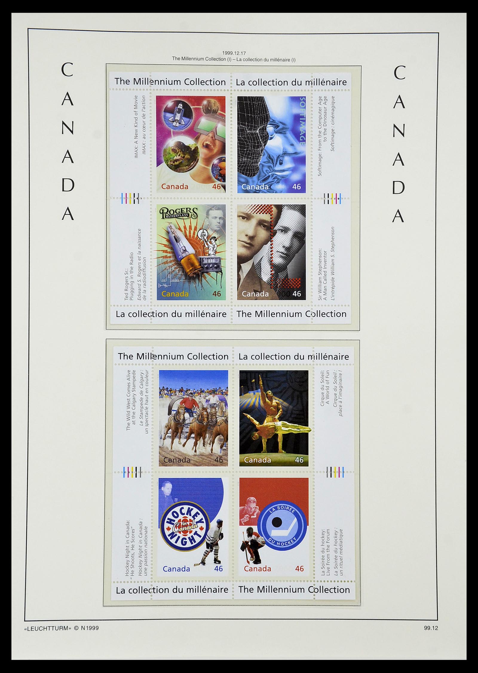 34228 209 - Postzegelverzameling 34228 Canada 1882-2011.
