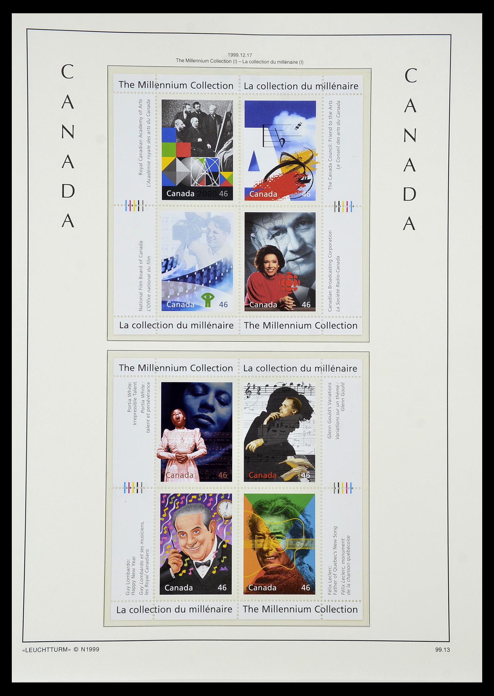 34228 210 - Postzegelverzameling 34228 Canada 1882-2011.