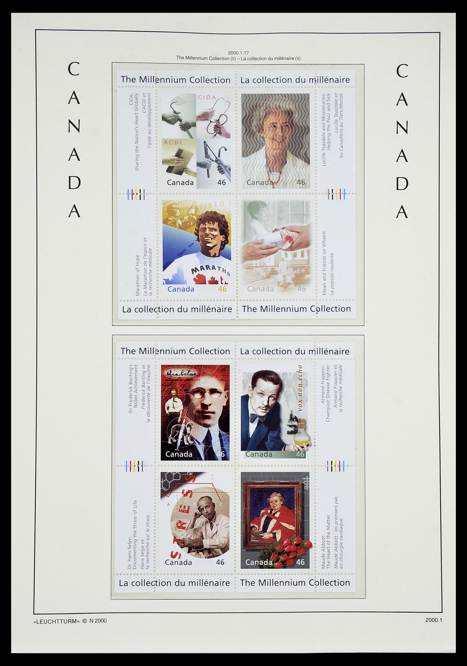 34228 211 - Postzegelverzameling 34228 Canada 1882-2011.