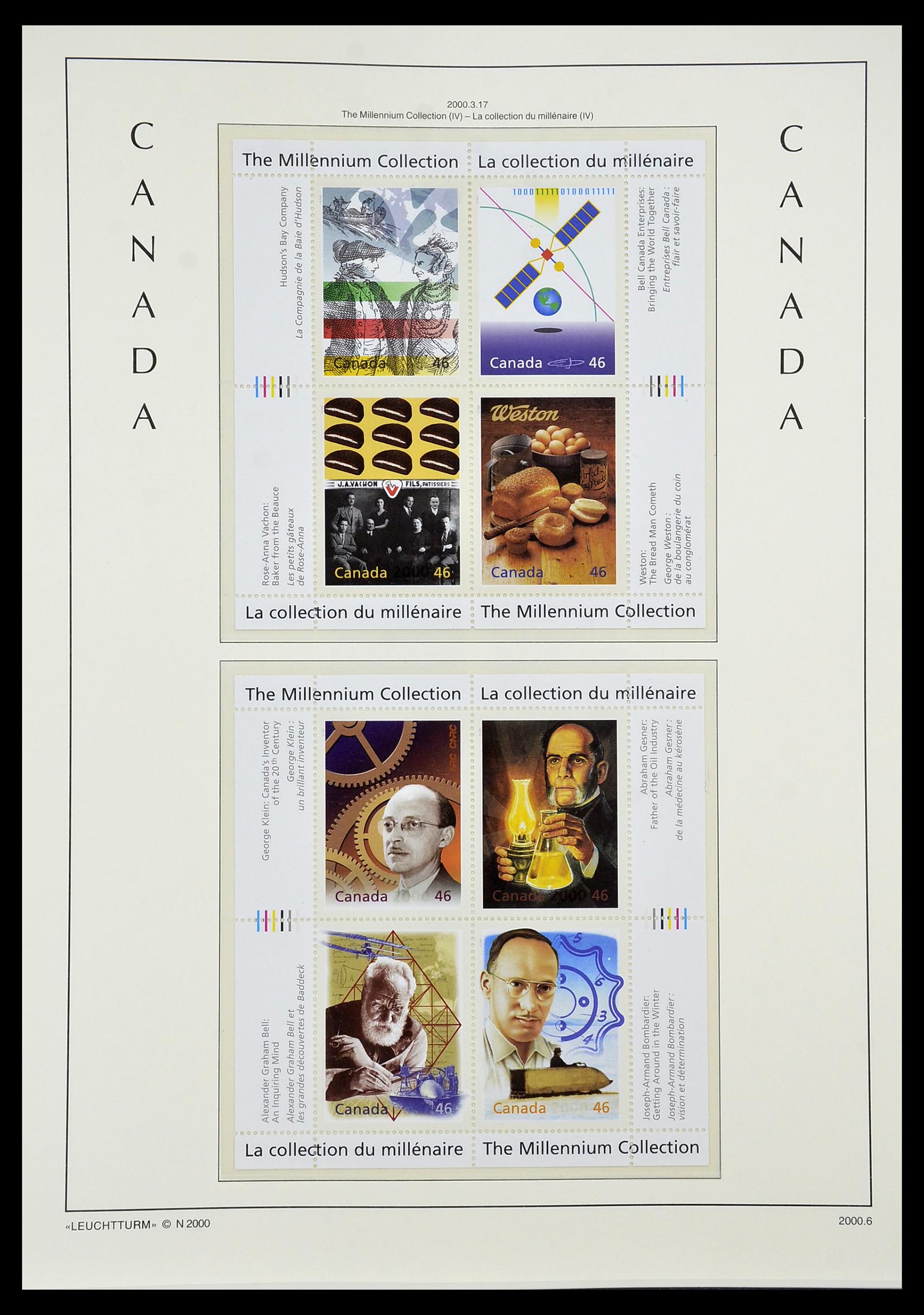 34228 216 - Postzegelverzameling 34228 Canada 1882-2011.