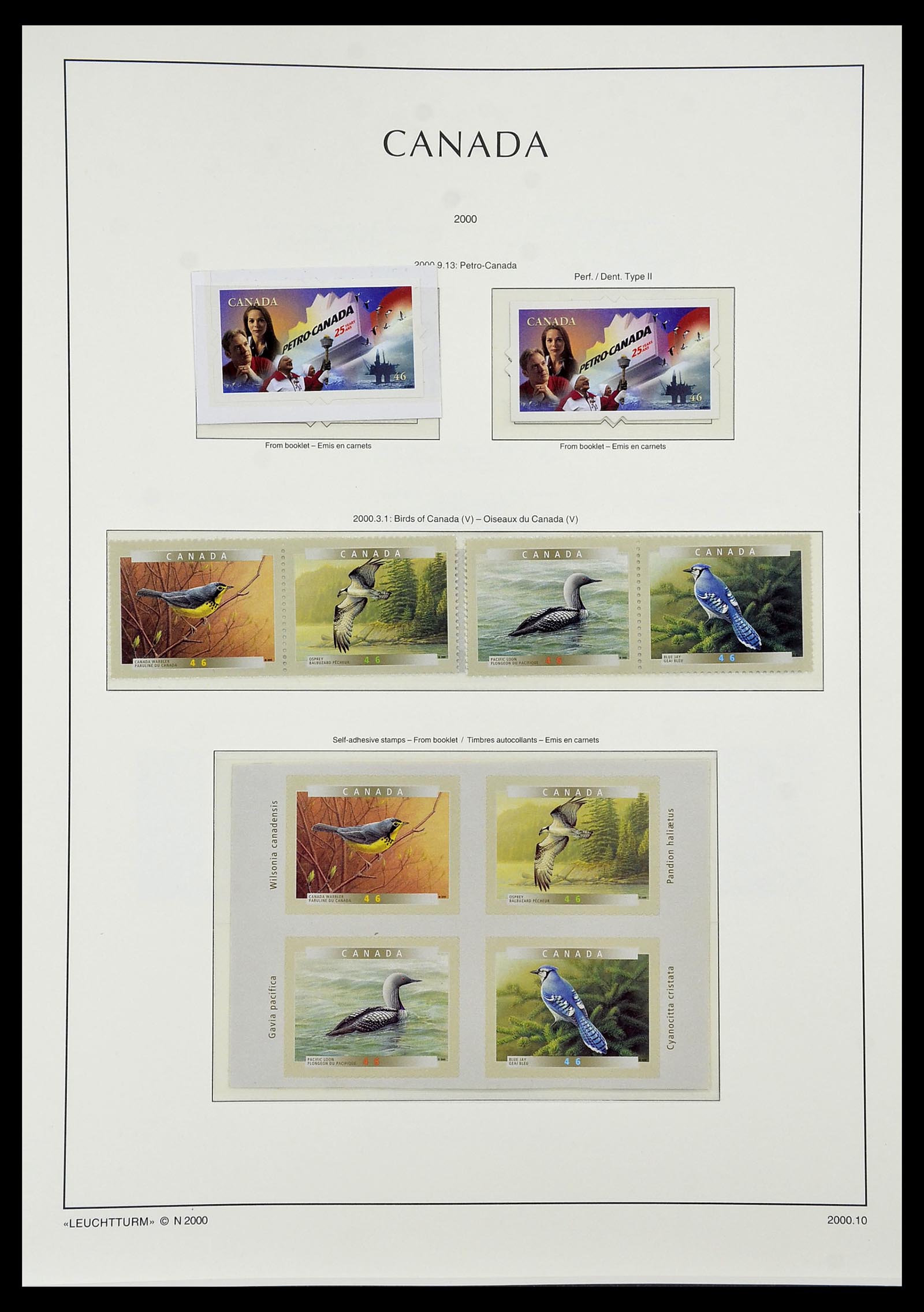 34228 221 - Postzegelverzameling 34228 Canada 1882-2011.