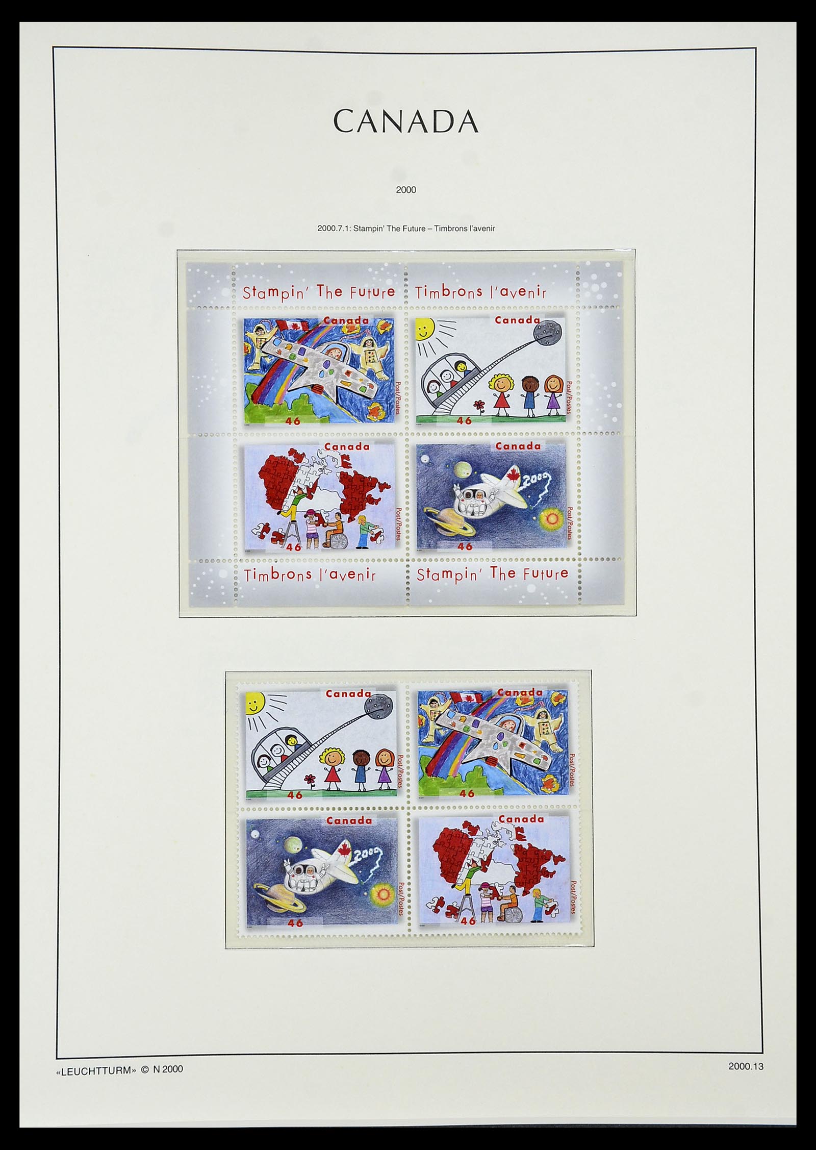 34228 224 - Postzegelverzameling 34228 Canada 1882-2011.