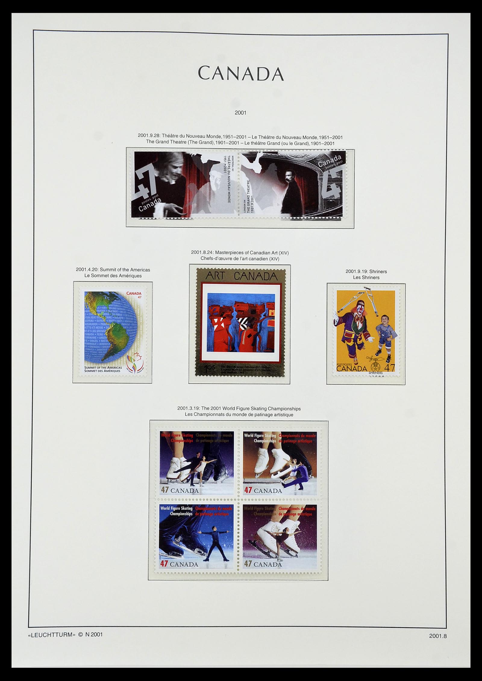 34228 236 - Postzegelverzameling 34228 Canada 1882-2011.
