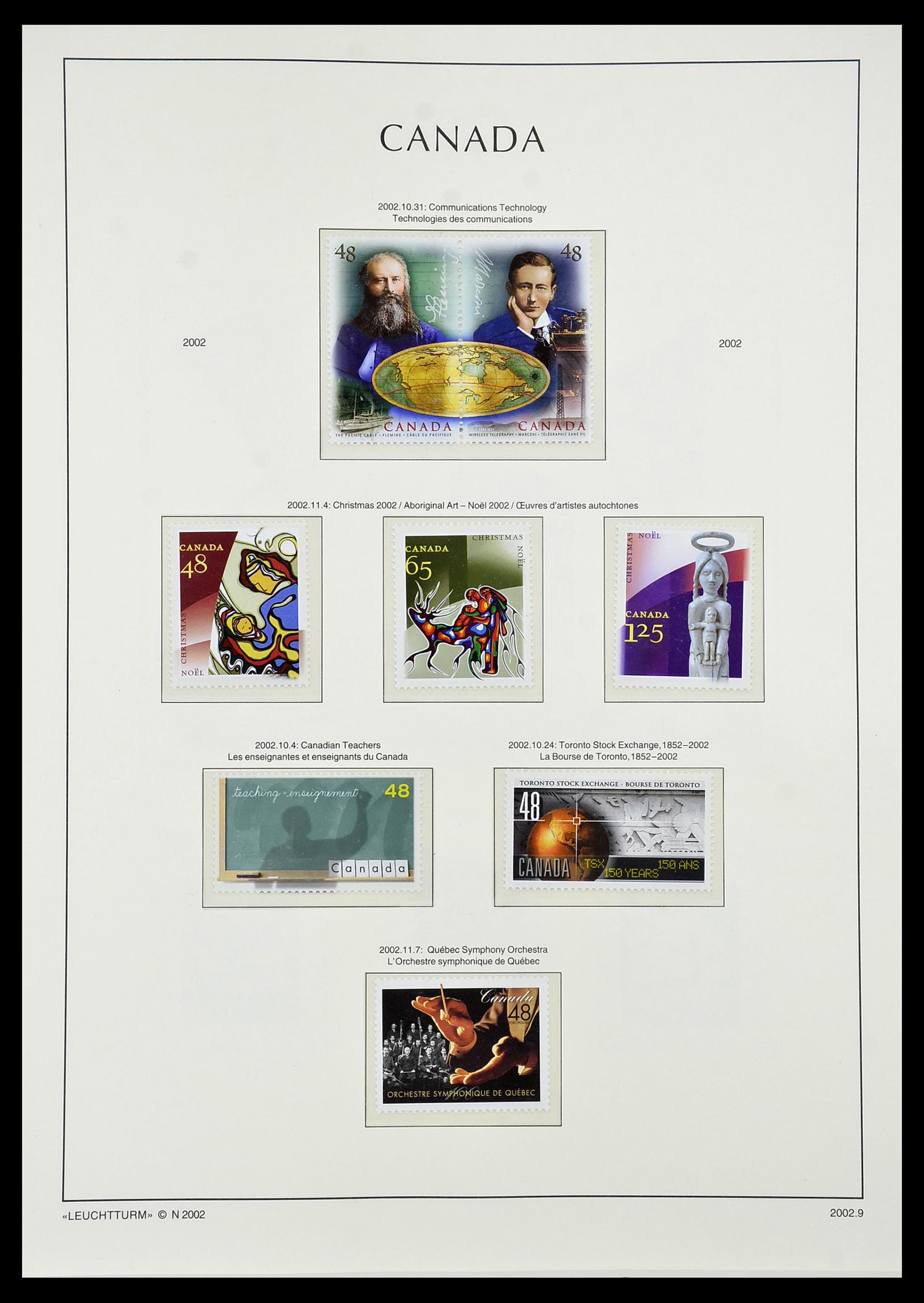 34228 247 - Postzegelverzameling 34228 Canada 1882-2011.