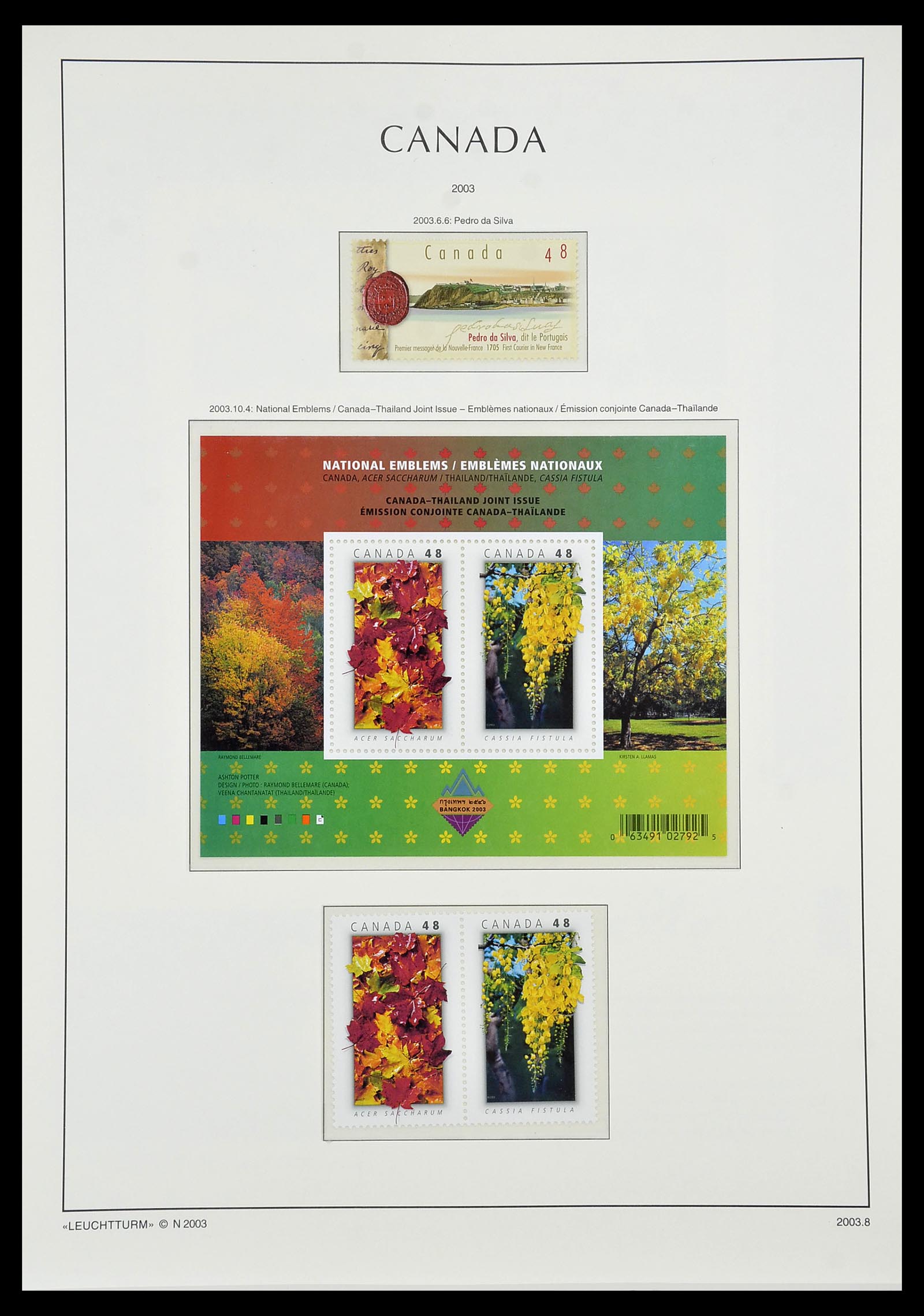 34228 255 - Postzegelverzameling 34228 Canada 1882-2011.