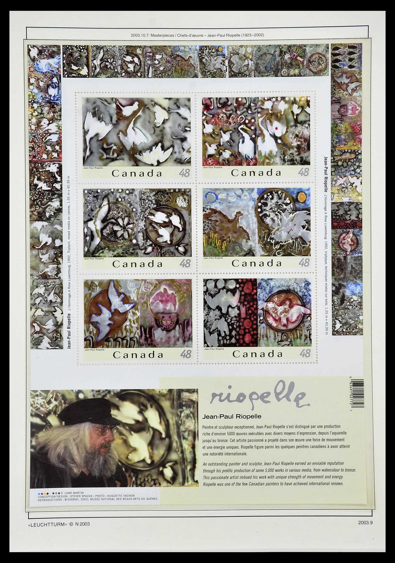 34228 256 - Postzegelverzameling 34228 Canada 1882-2011.
