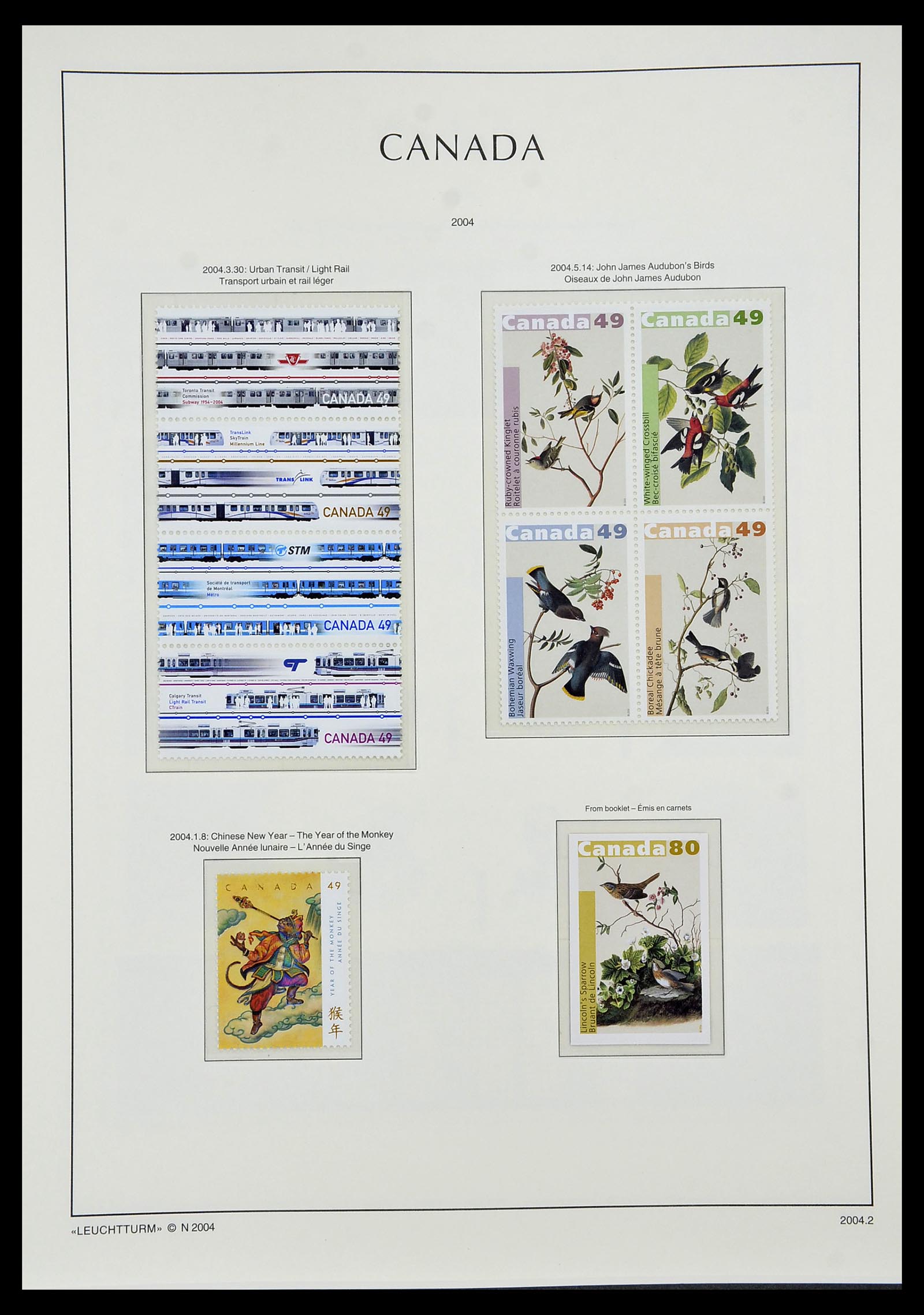 34228 260 - Postzegelverzameling 34228 Canada 1882-2011.