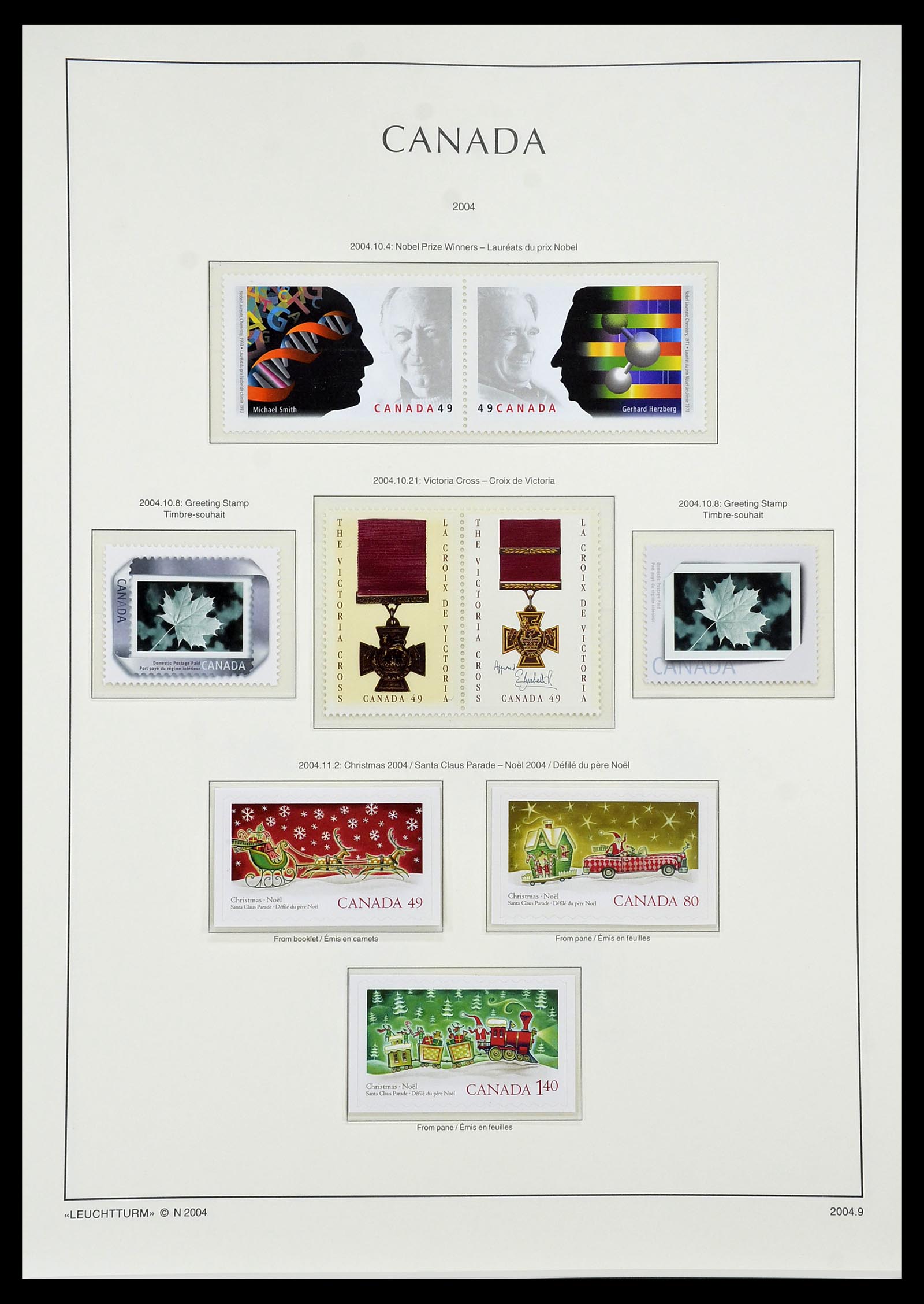 34228 267 - Postzegelverzameling 34228 Canada 1882-2011.