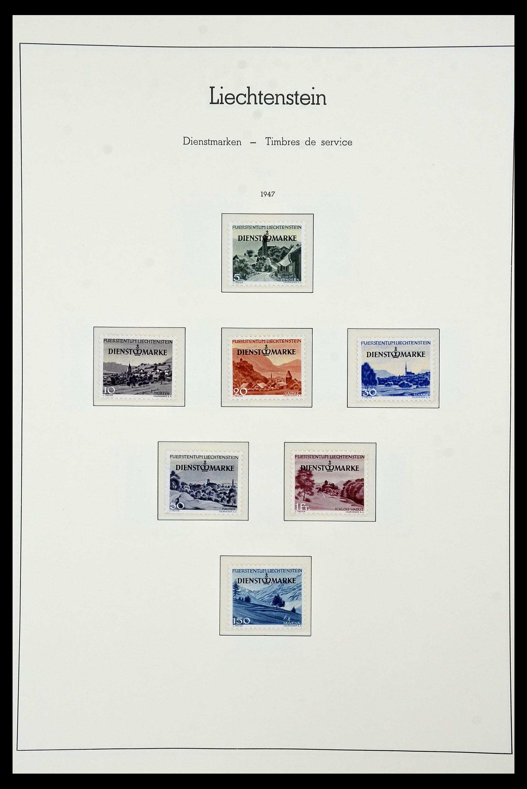 34231 122 - Postzegelverzameling 34231 Liechtenstein 1912-2020!