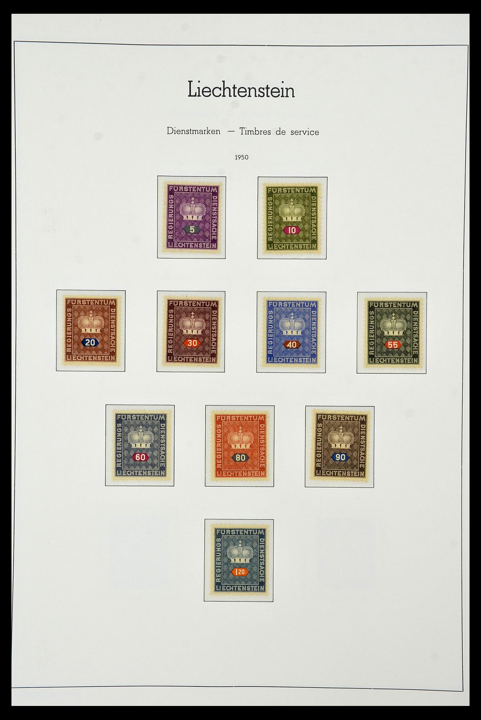 34231 123 - Postzegelverzameling 34231 Liechtenstein 1912-2020!