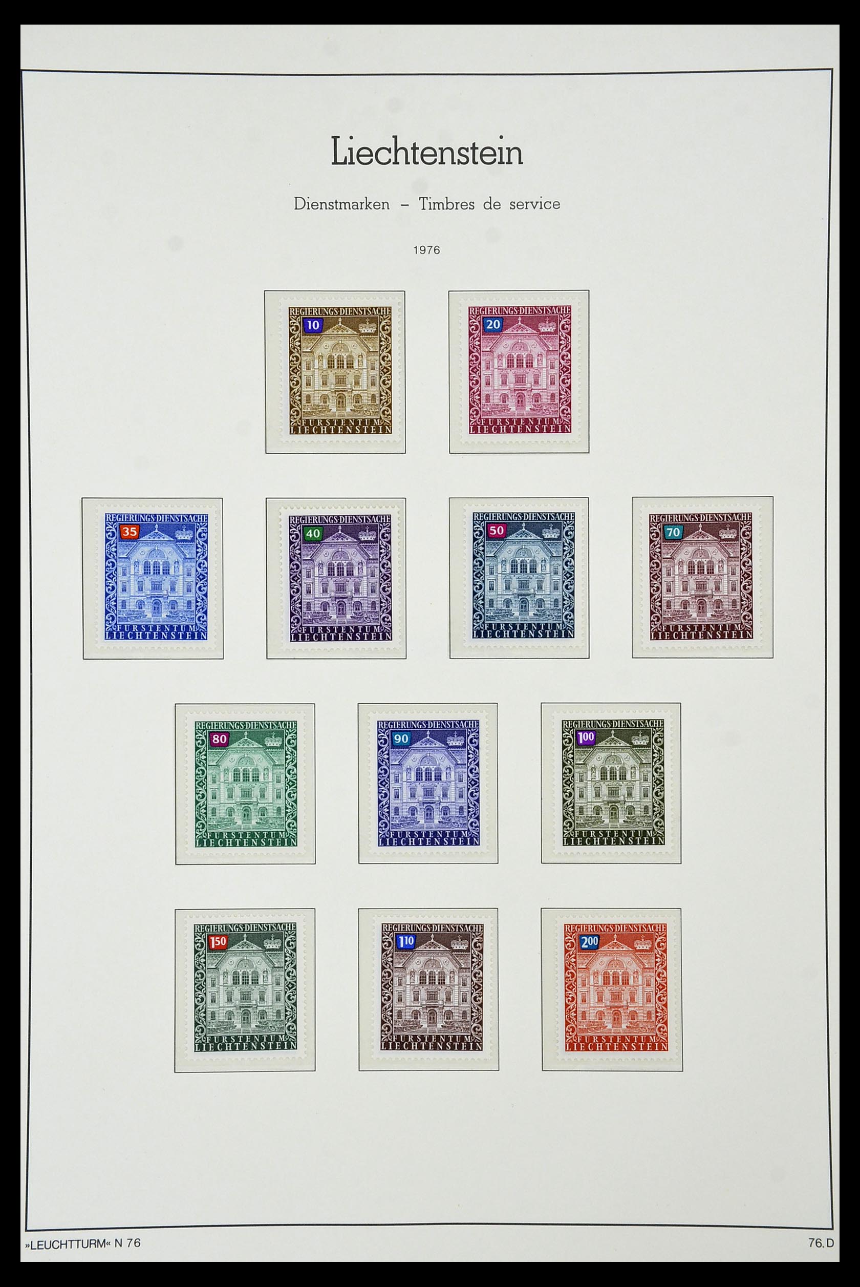 34231 124 - Postzegelverzameling 34231 Liechtenstein 1912-2020!