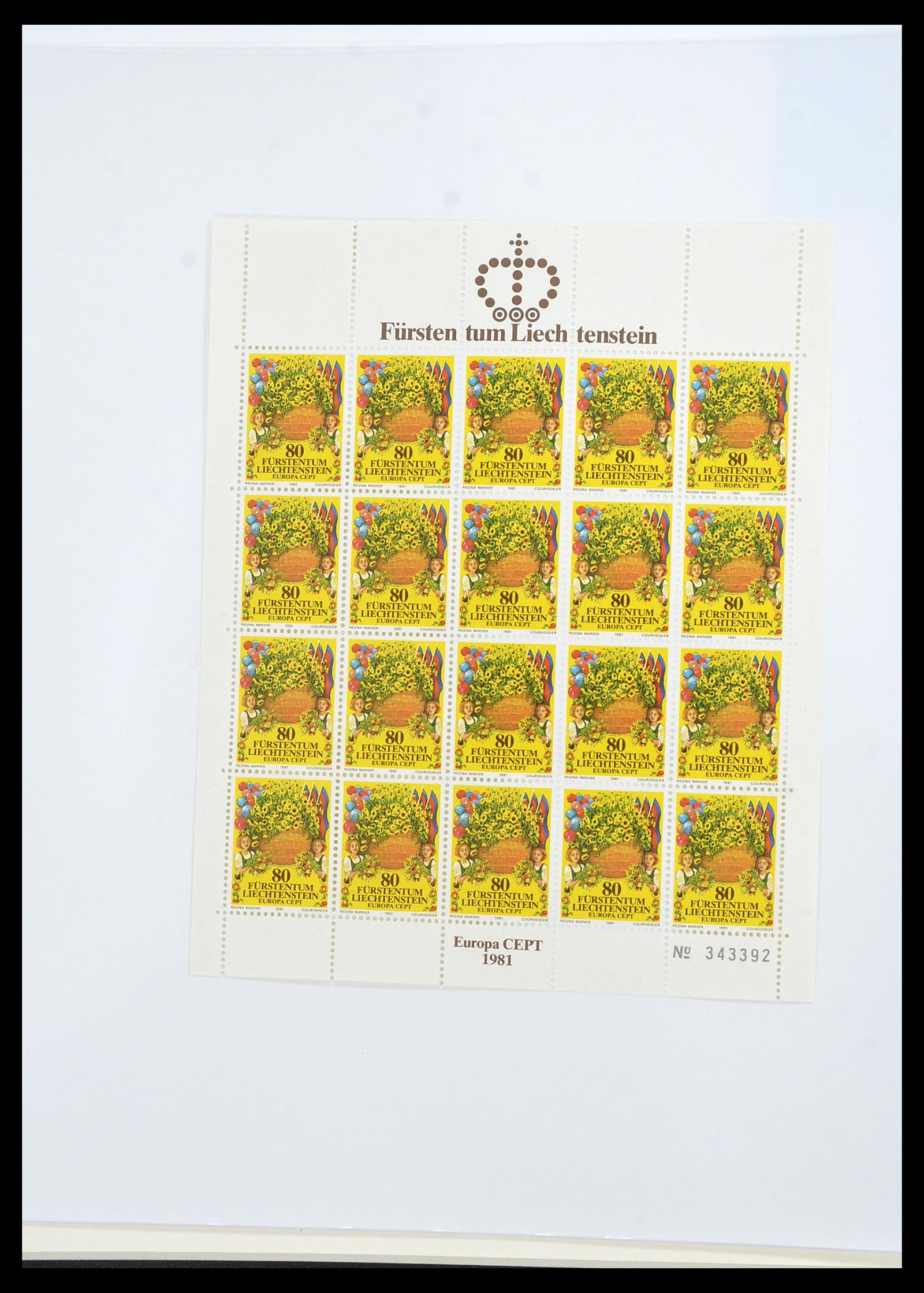 34231 127 - Postzegelverzameling 34231 Liechtenstein 1912-2020!