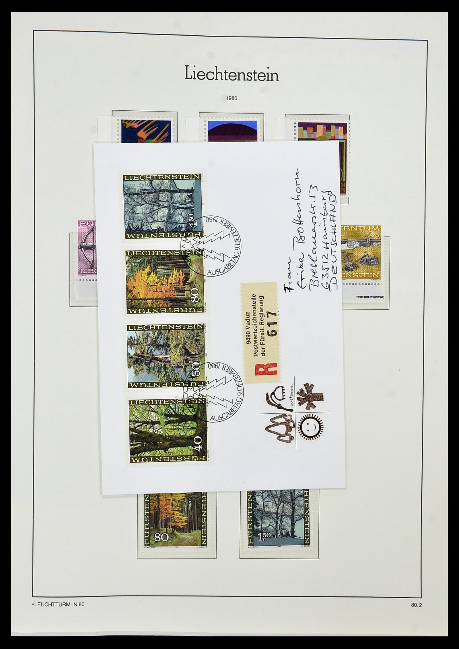 34231 128 - Postzegelverzameling 34231 Liechtenstein 1912-2020!