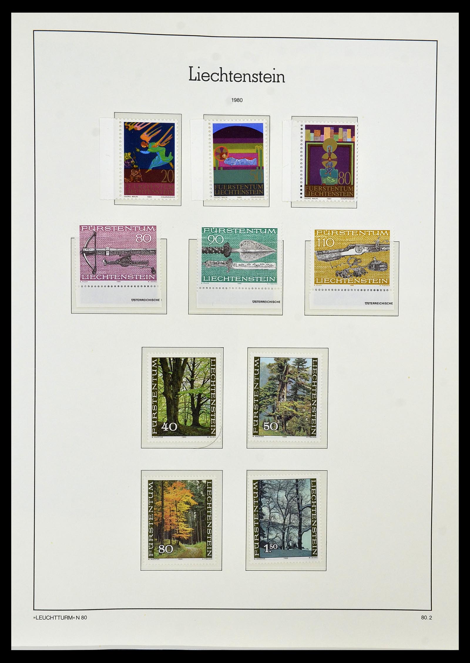 34231 129 - Postzegelverzameling 34231 Liechtenstein 1912-2020!