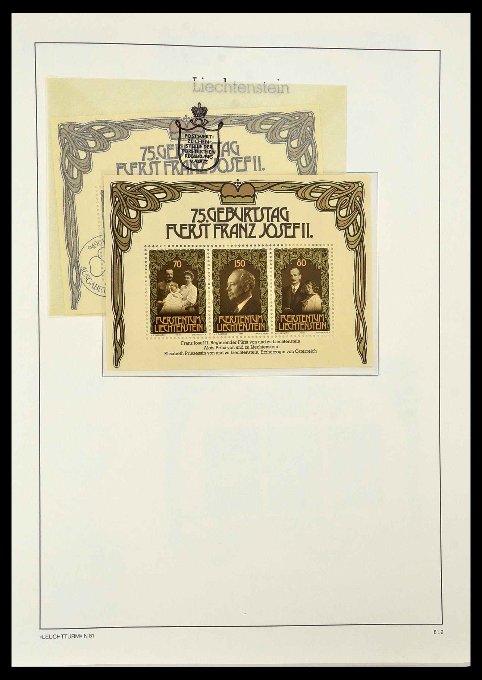 34231 133 - Postzegelverzameling 34231 Liechtenstein 1912-2020!