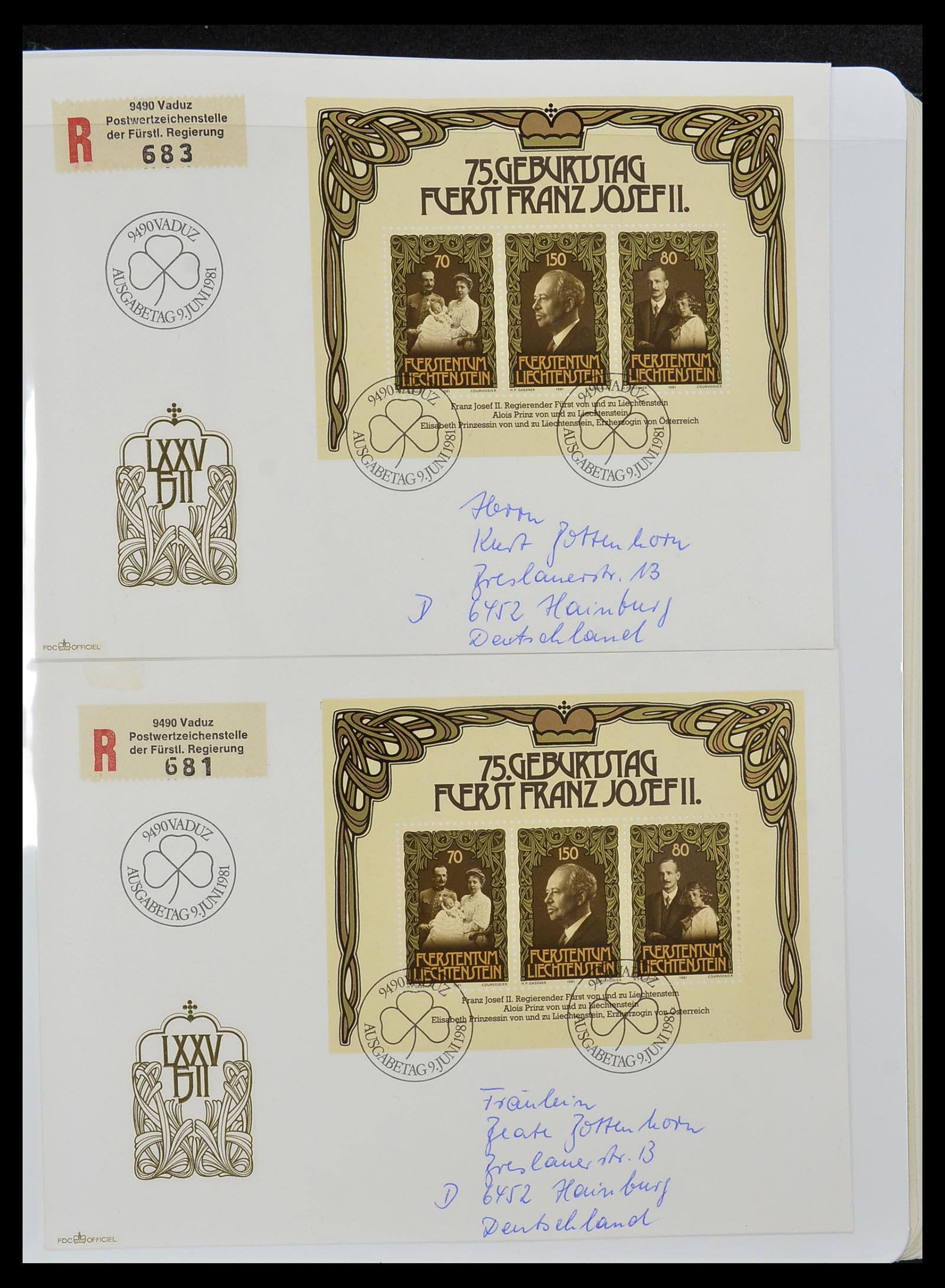 34231 134 - Postzegelverzameling 34231 Liechtenstein 1912-2020!