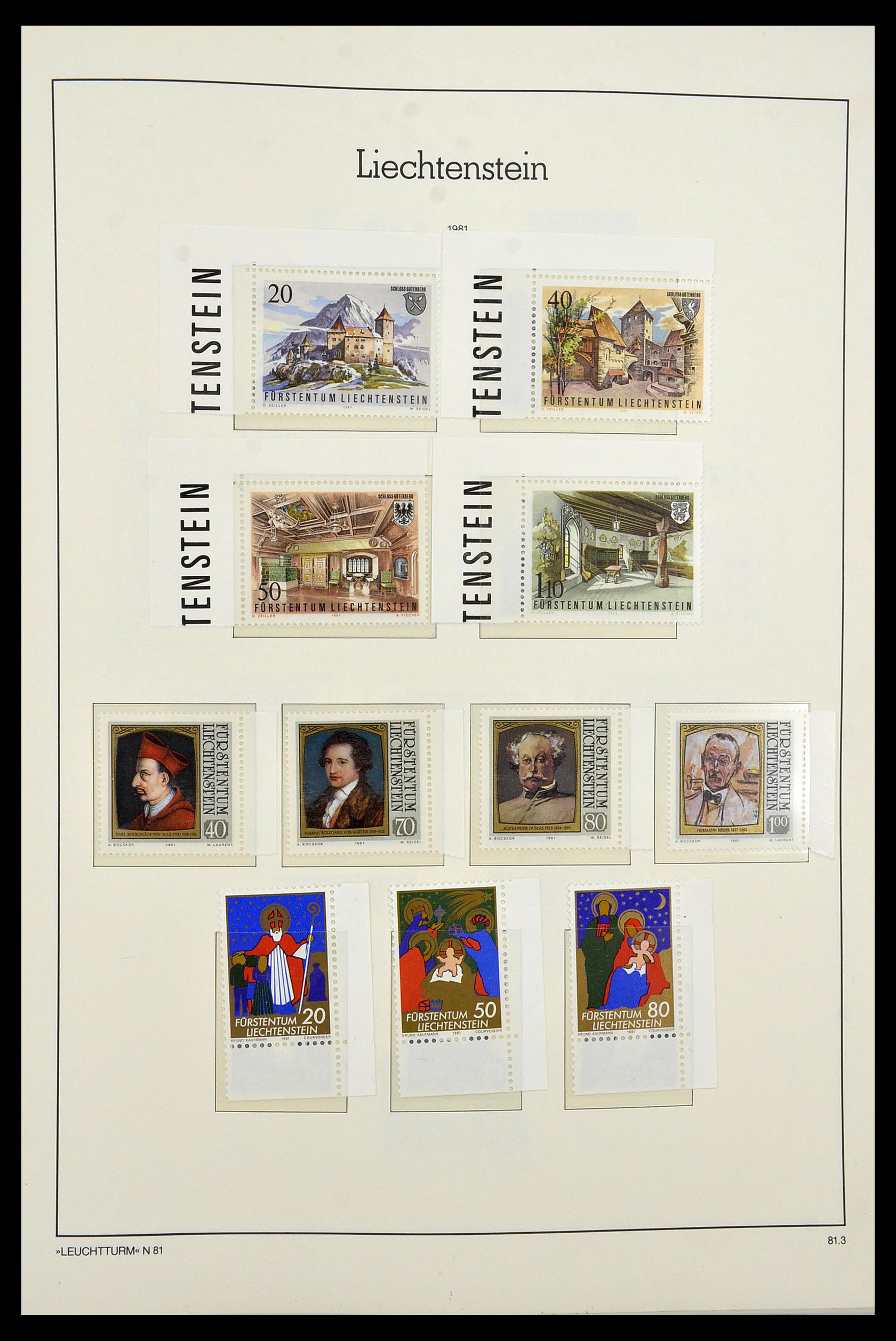 34231 136 - Postzegelverzameling 34231 Liechtenstein 1912-2020!