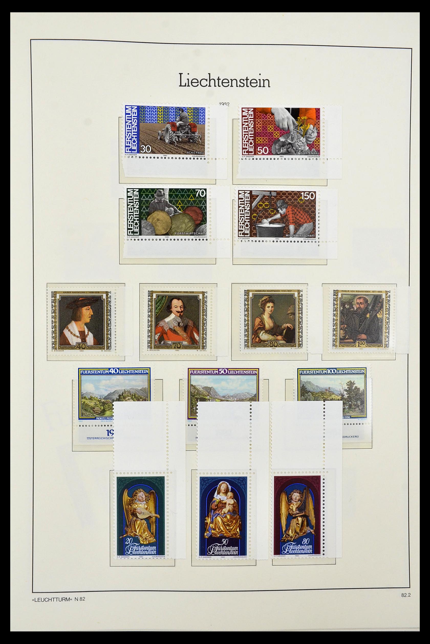 34231 138 - Postzegelverzameling 34231 Liechtenstein 1912-2020!