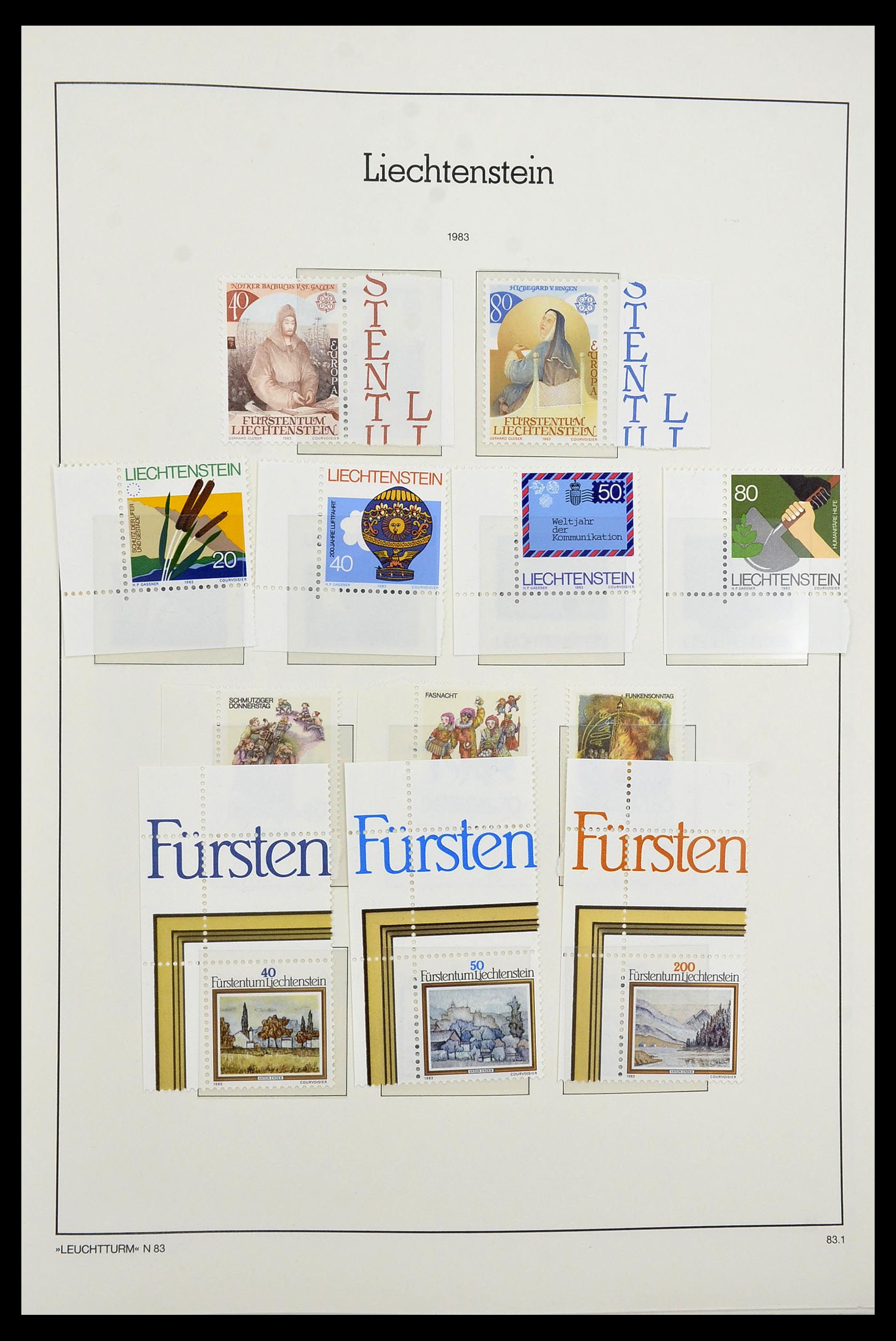 34231 139 - Postzegelverzameling 34231 Liechtenstein 1912-2020!