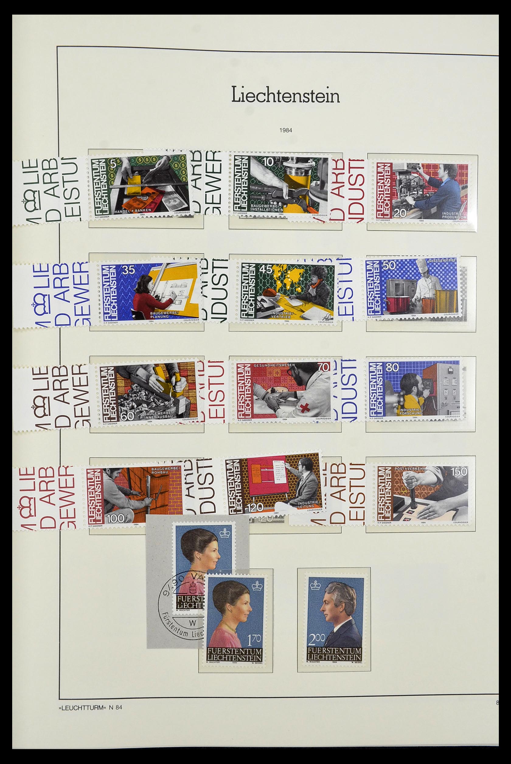 34231 143 - Postzegelverzameling 34231 Liechtenstein 1912-2020!