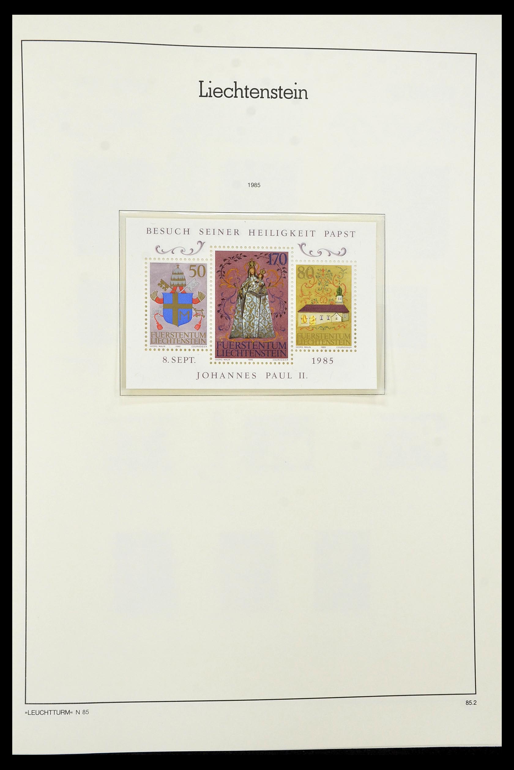 34231 145 - Postzegelverzameling 34231 Liechtenstein 1912-2020!