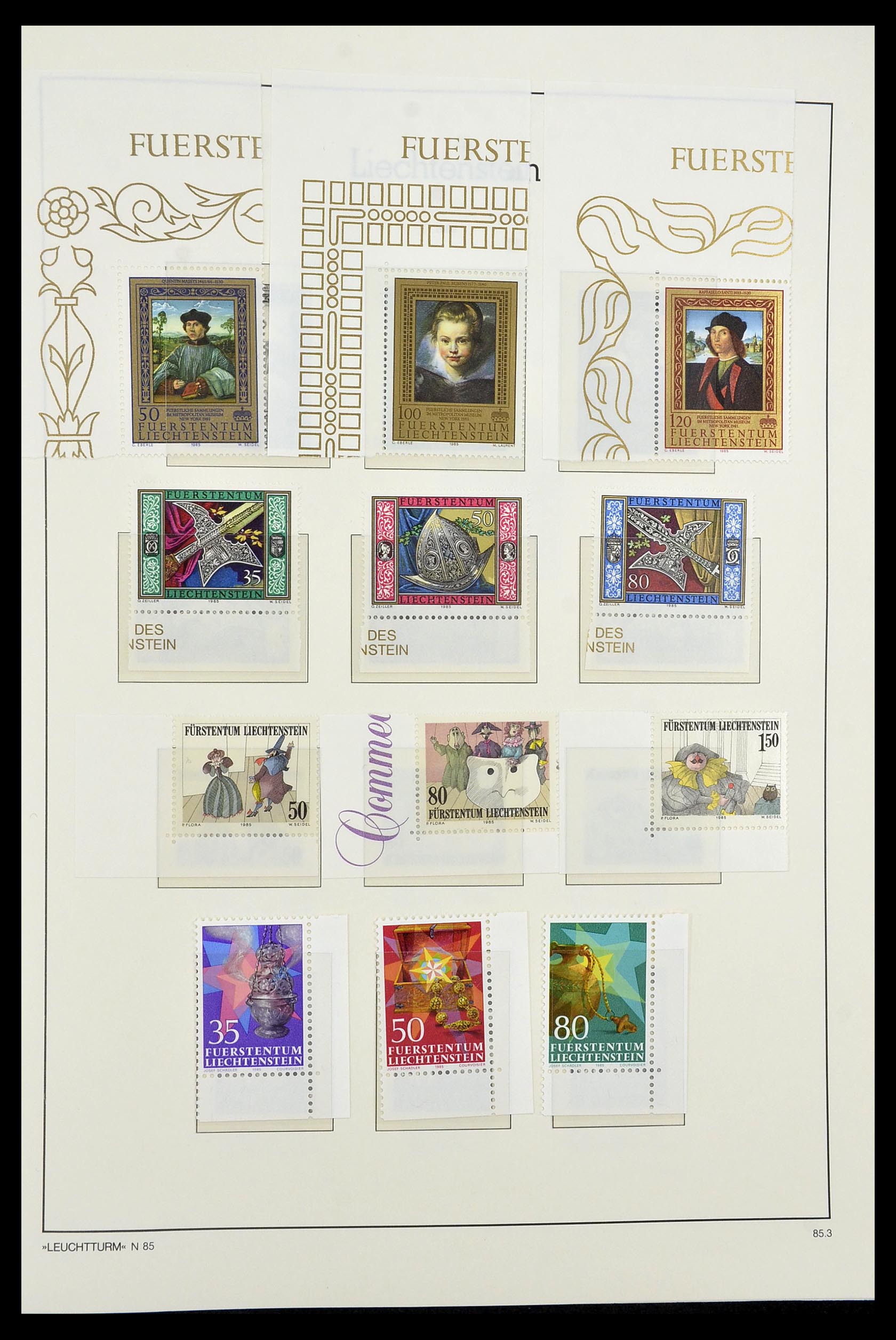 34231 146 - Postzegelverzameling 34231 Liechtenstein 1912-2020!