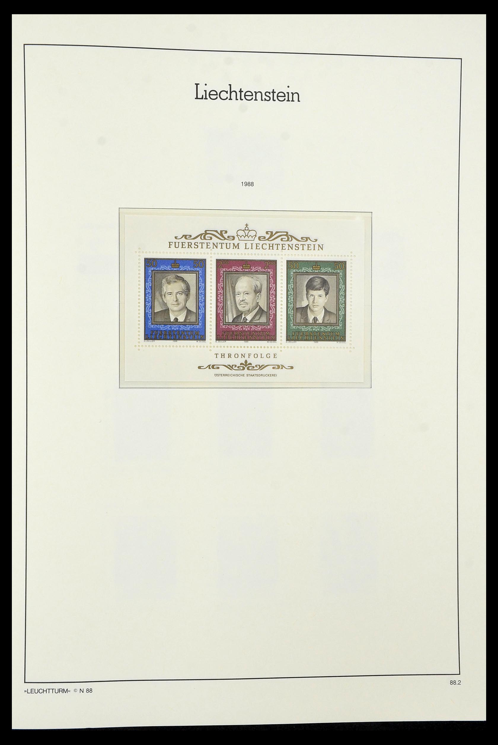 34231 153 - Postzegelverzameling 34231 Liechtenstein 1912-2020!