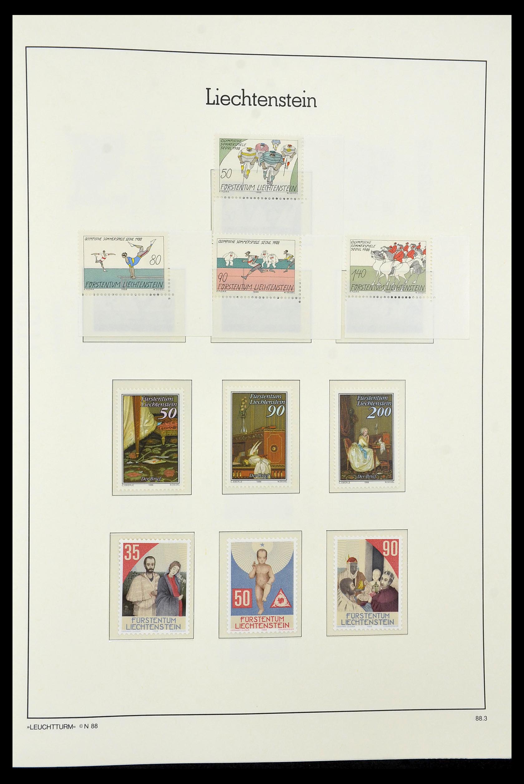 34231 154 - Postzegelverzameling 34231 Liechtenstein 1912-2020!