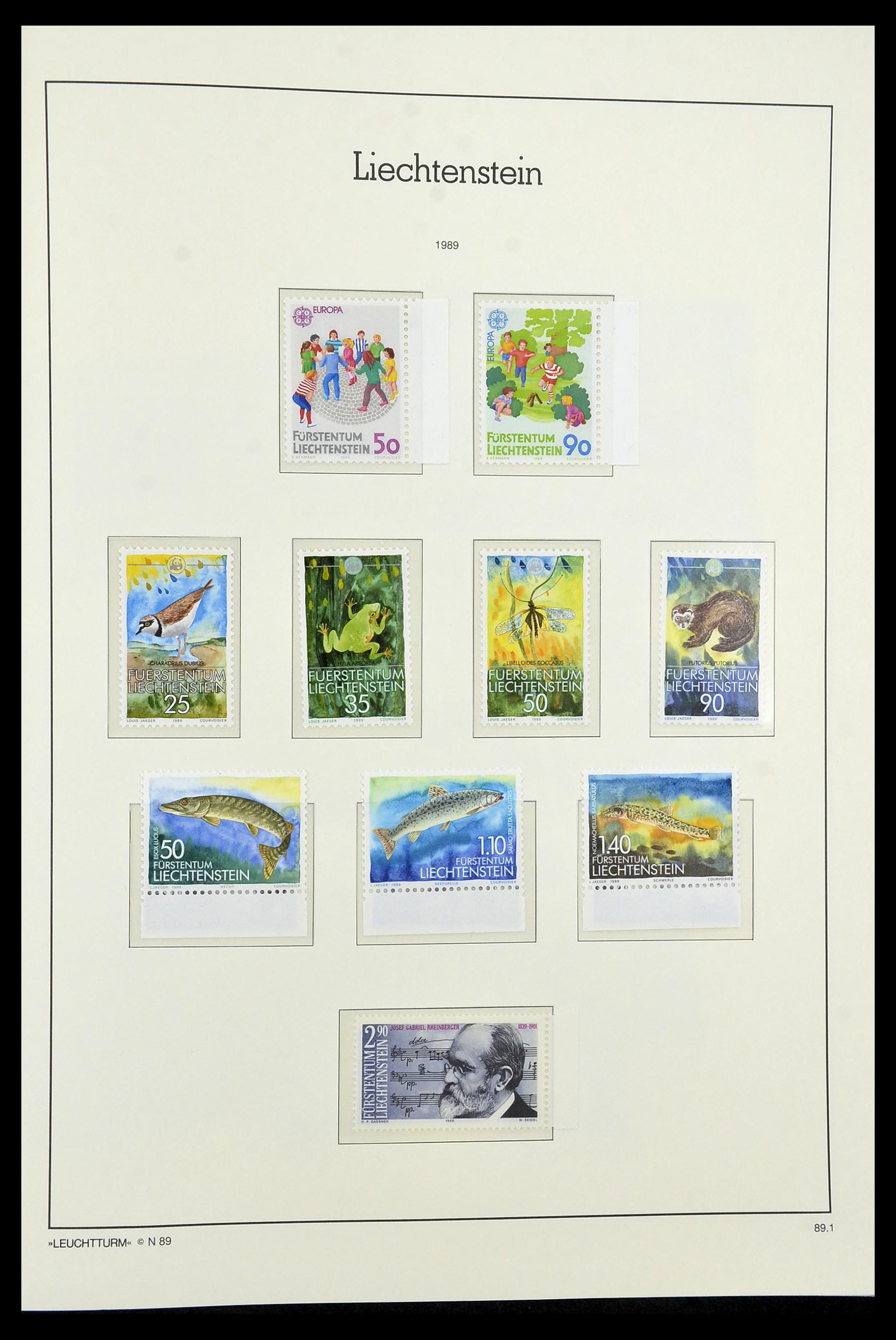 34231 156 - Postzegelverzameling 34231 Liechtenstein 1912-2020!