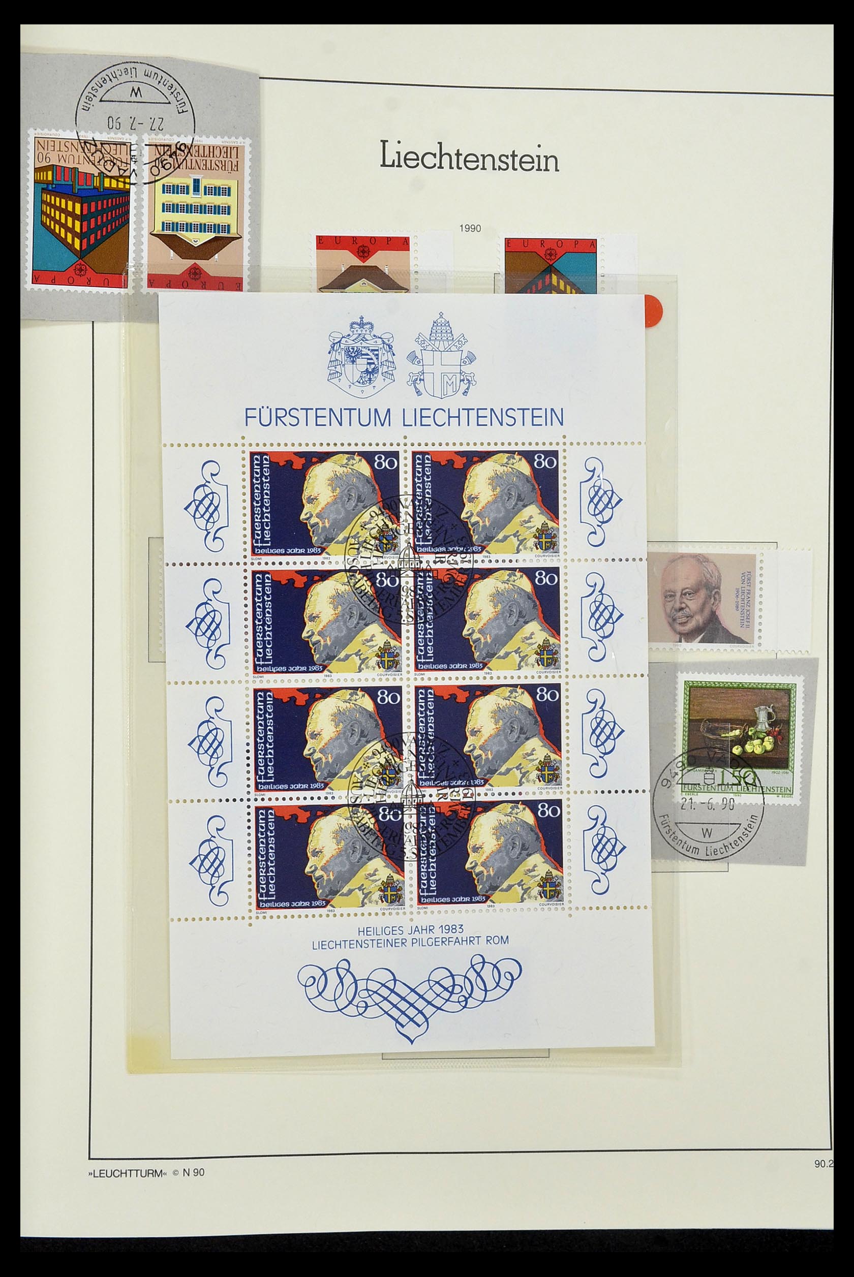 34231 158 - Postzegelverzameling 34231 Liechtenstein 1912-2020!