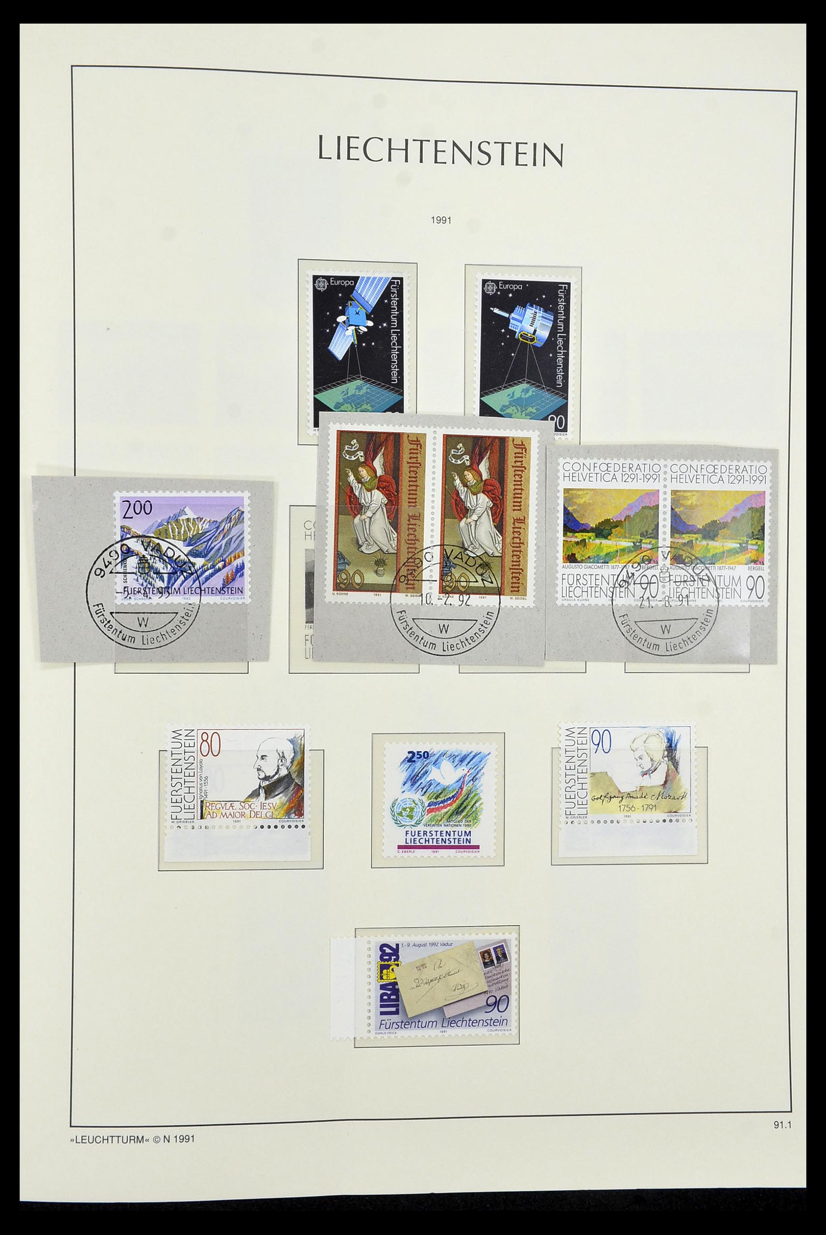 34231 160 - Postzegelverzameling 34231 Liechtenstein 1912-2020!