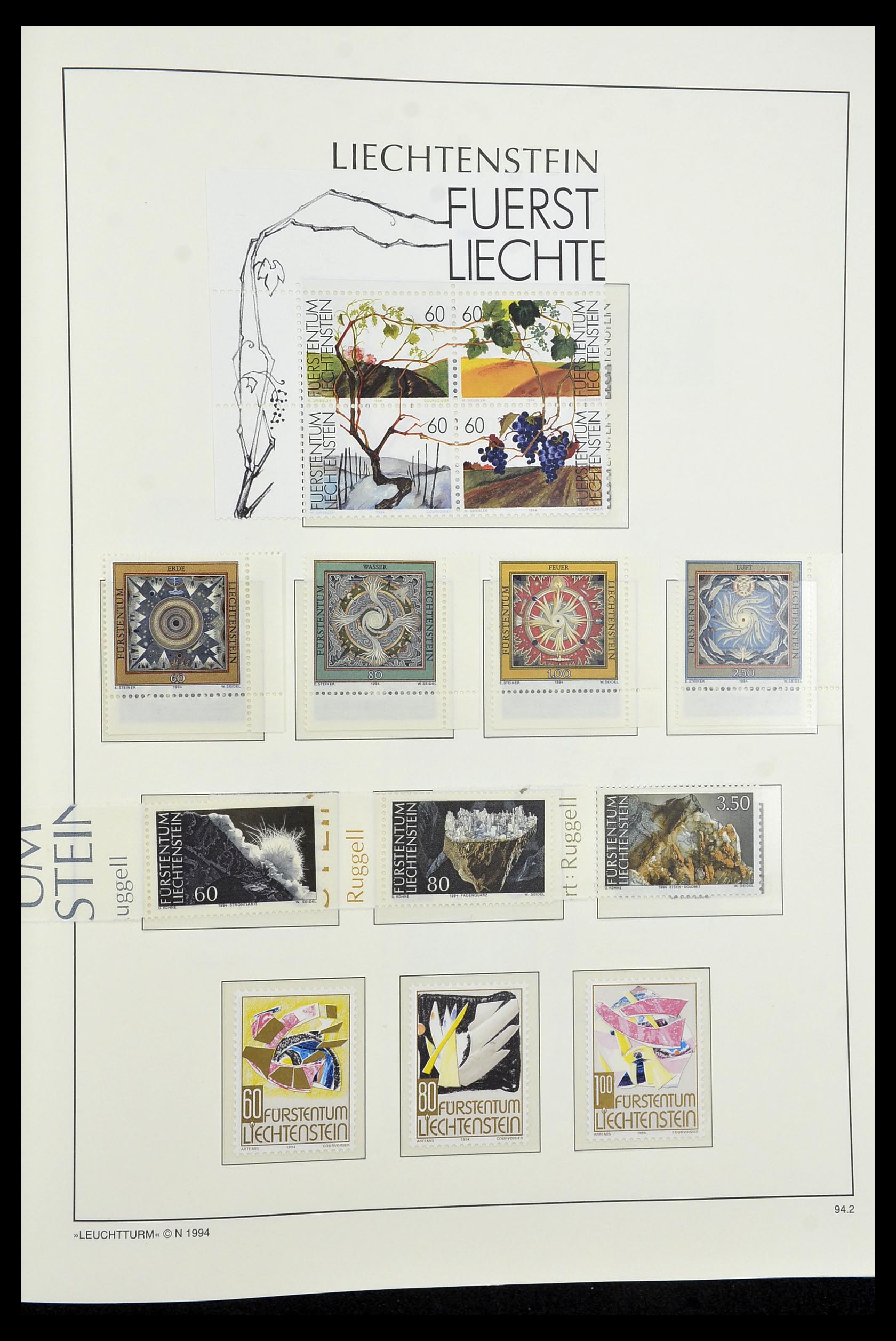 34231 169 - Postzegelverzameling 34231 Liechtenstein 1912-2020!
