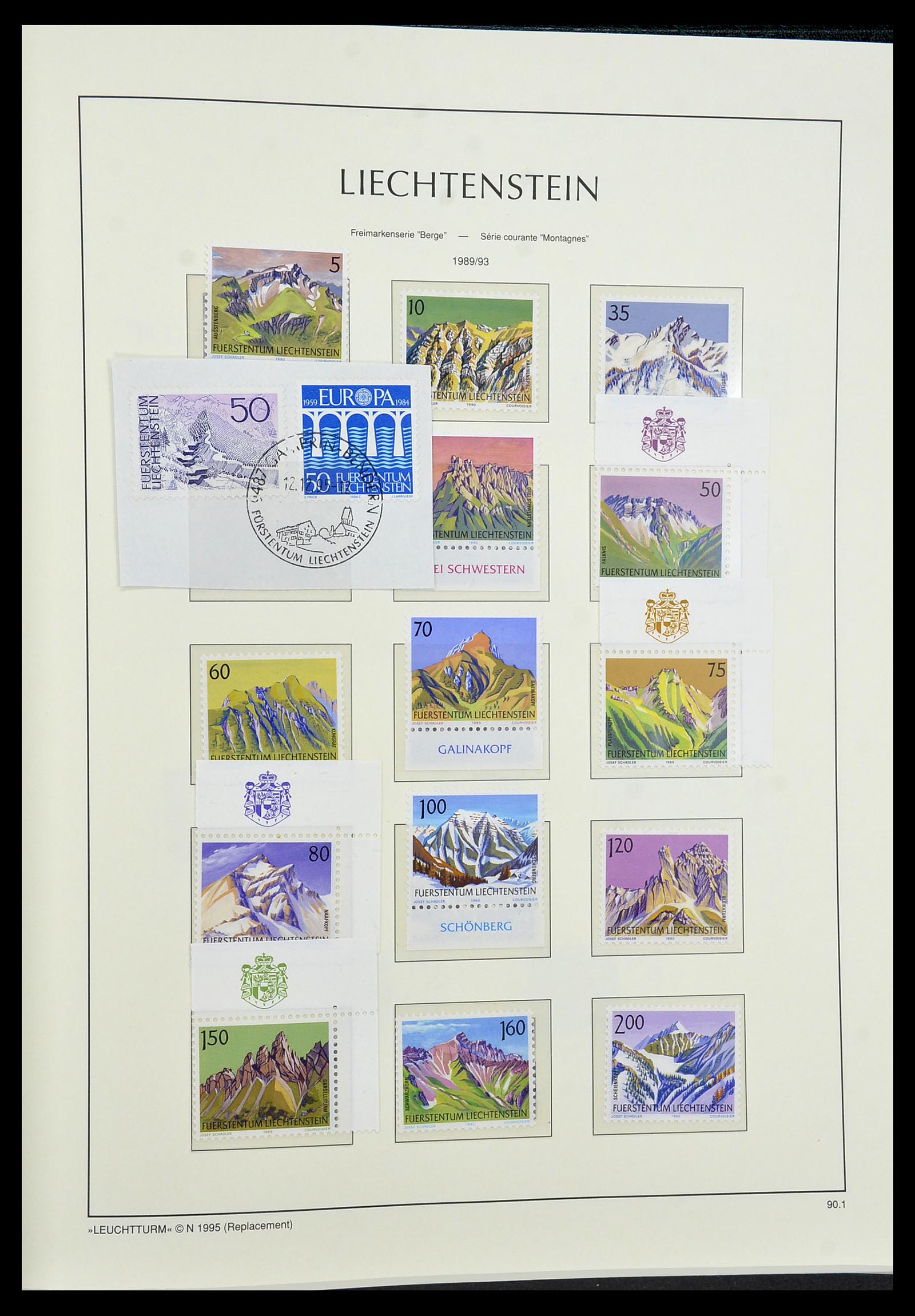 34231 172 - Postzegelverzameling 34231 Liechtenstein 1912-2020!