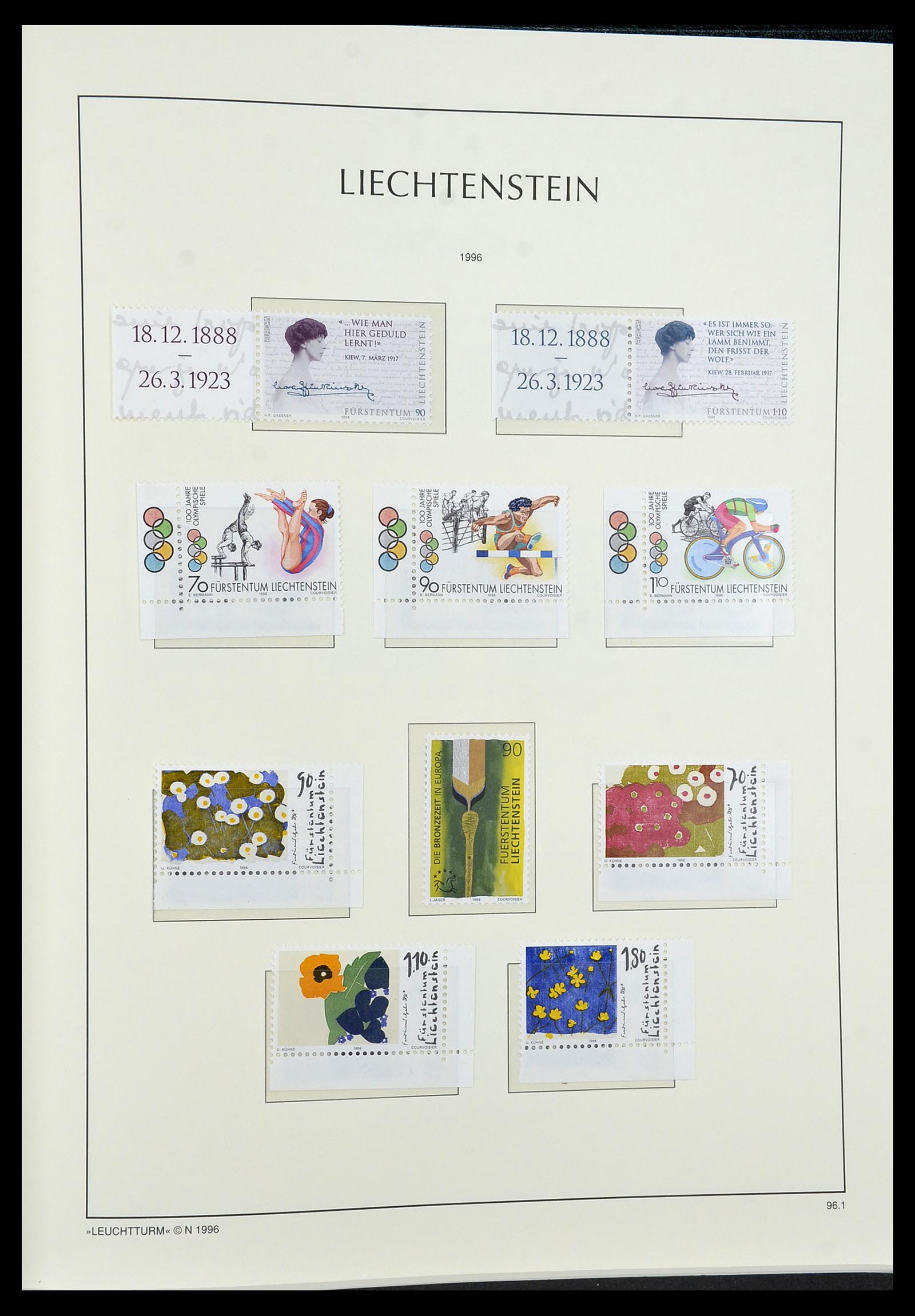 34231 173 - Postzegelverzameling 34231 Liechtenstein 1912-2020!