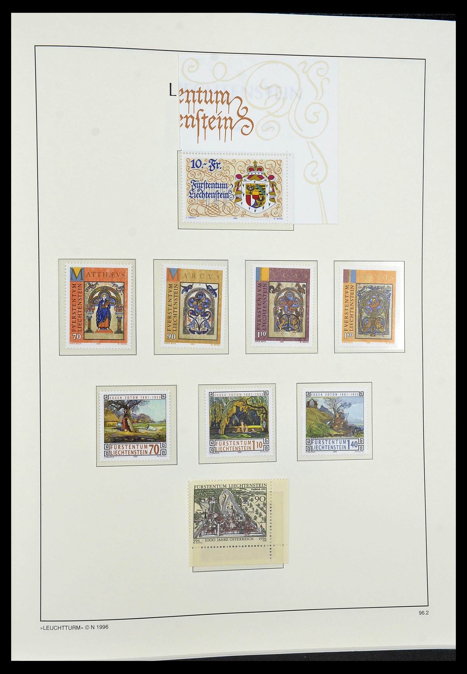 34231 174 - Postzegelverzameling 34231 Liechtenstein 1912-2020!