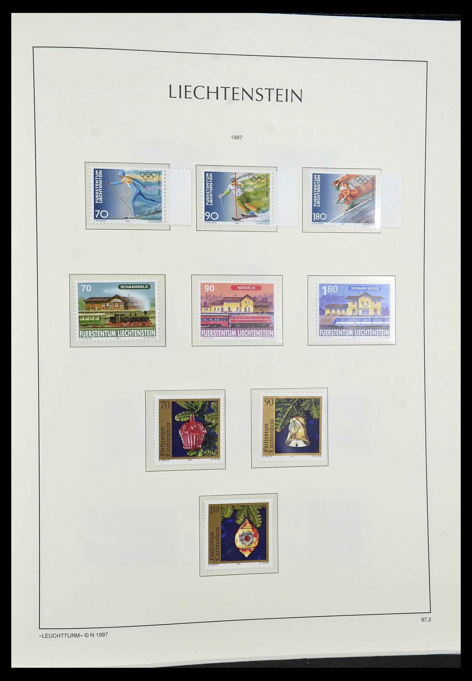 34231 176 - Postzegelverzameling 34231 Liechtenstein 1912-2020!