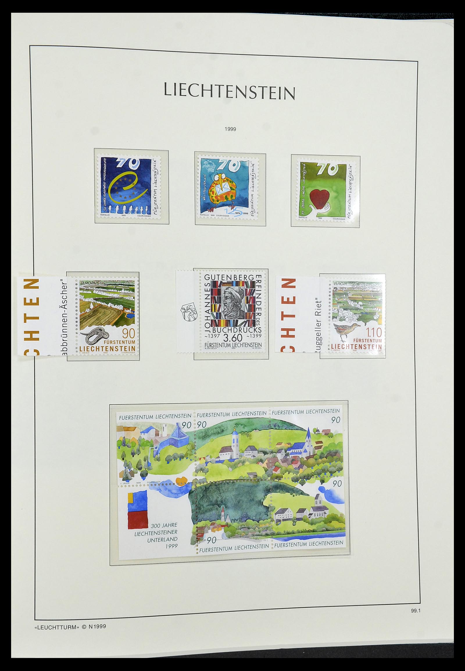 34231 179 - Postzegelverzameling 34231 Liechtenstein 1912-2020!