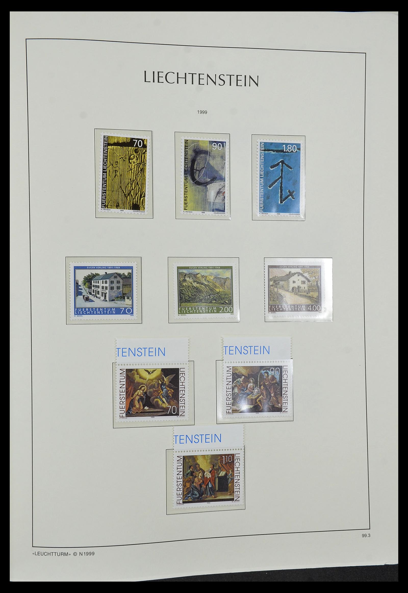 34231 182 - Postzegelverzameling 34231 Liechtenstein 1912-2020!