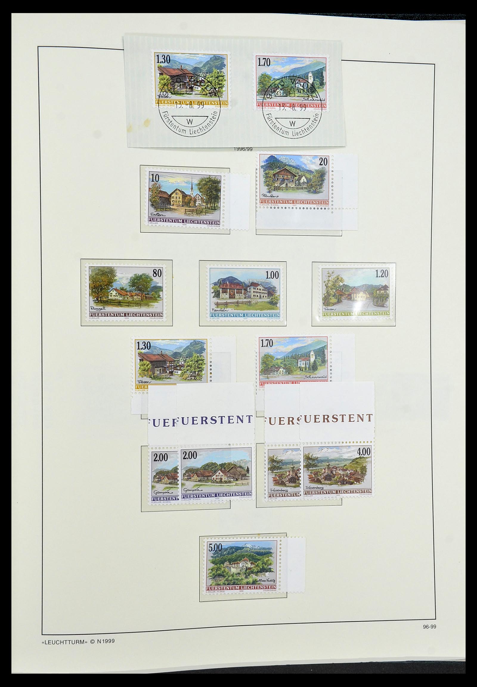 34231 183 - Postzegelverzameling 34231 Liechtenstein 1912-2020!