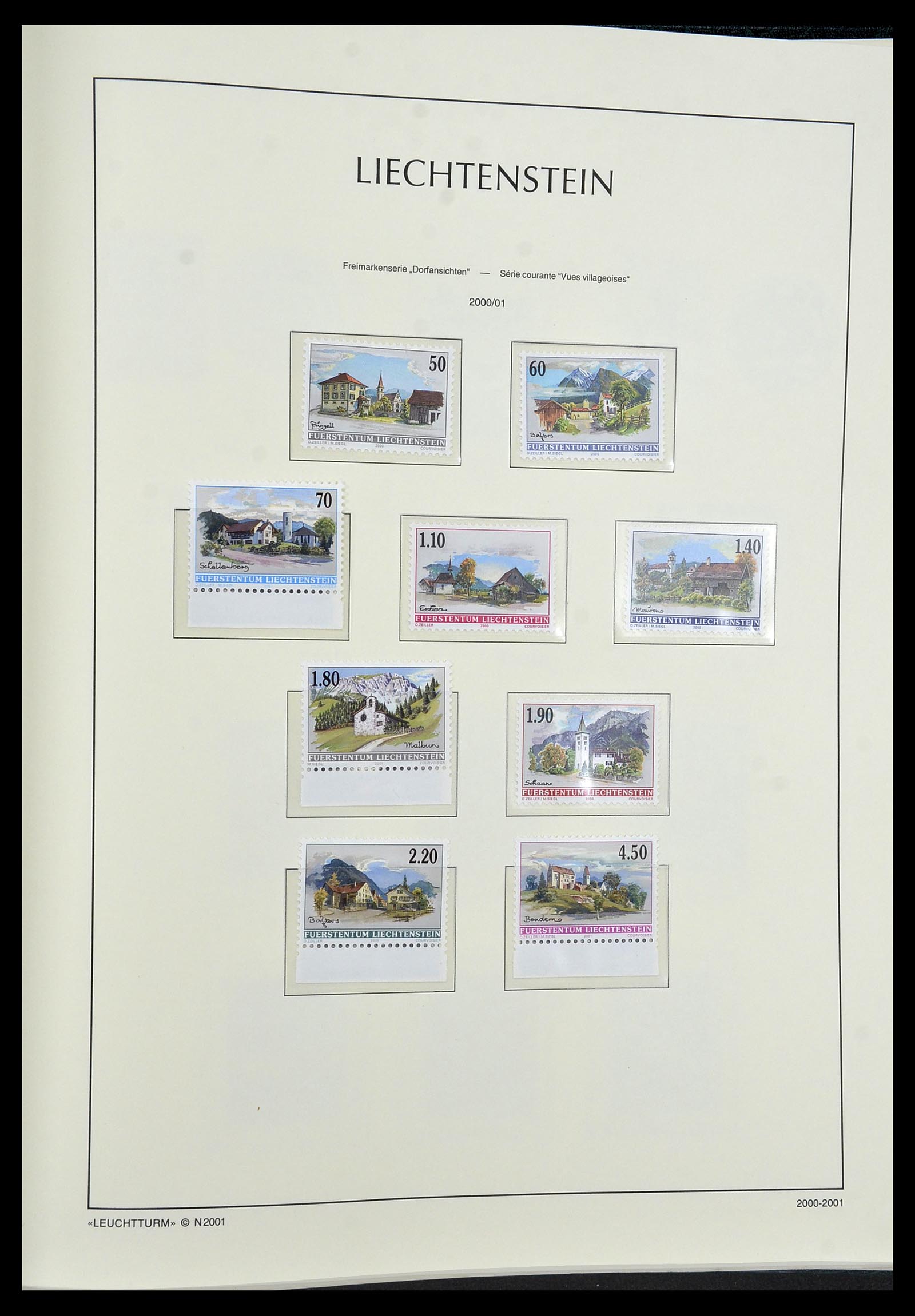 34231 187 - Postzegelverzameling 34231 Liechtenstein 1912-2020!