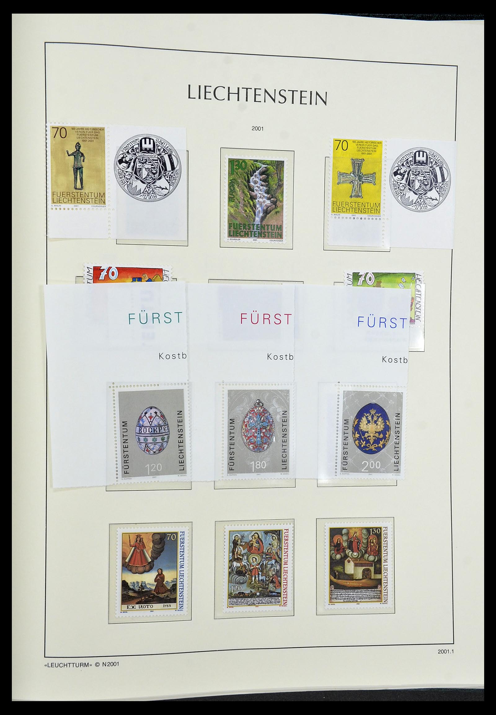 34231 188 - Postzegelverzameling 34231 Liechtenstein 1912-2020!