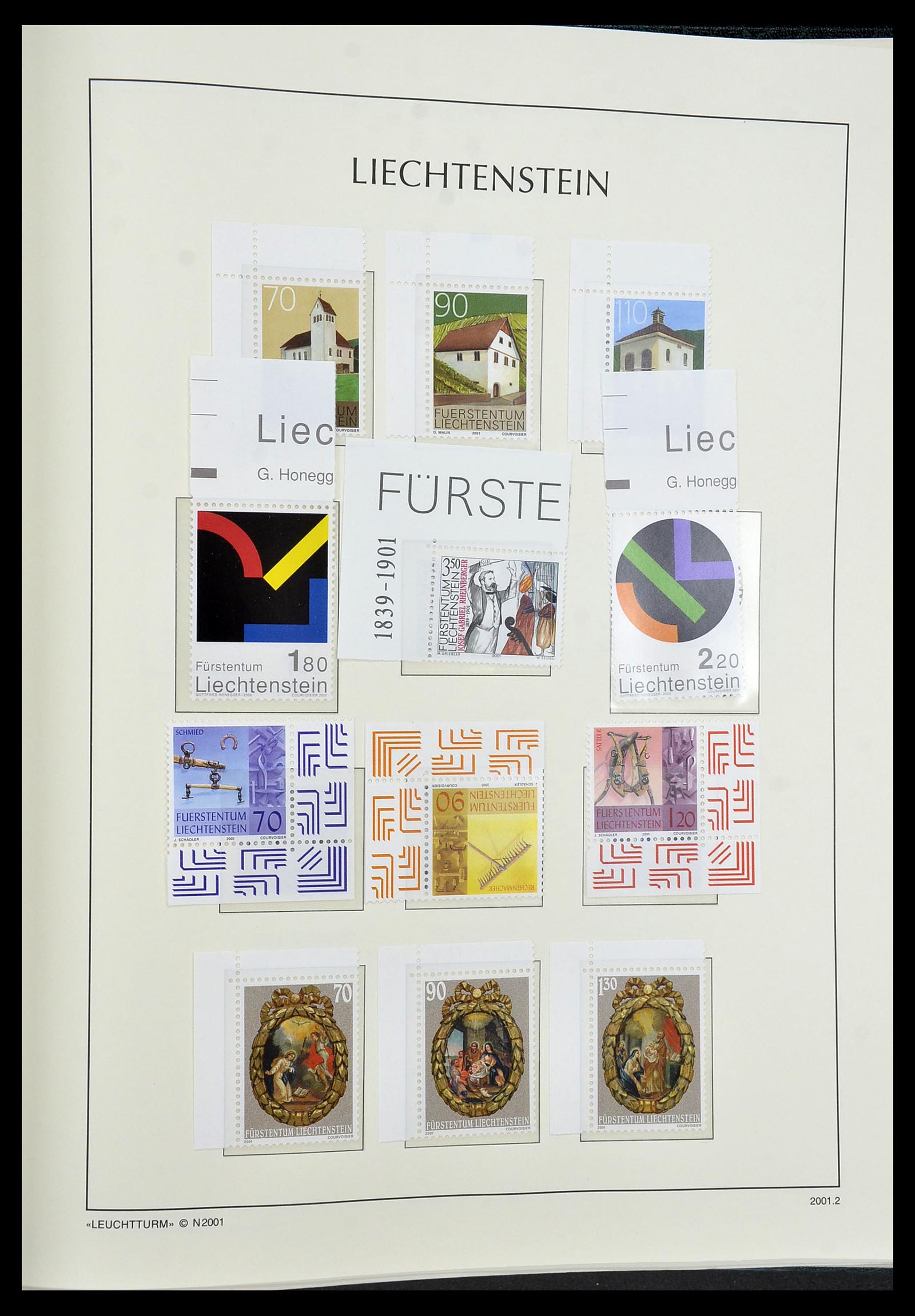 34231 189 - Postzegelverzameling 34231 Liechtenstein 1912-2020!