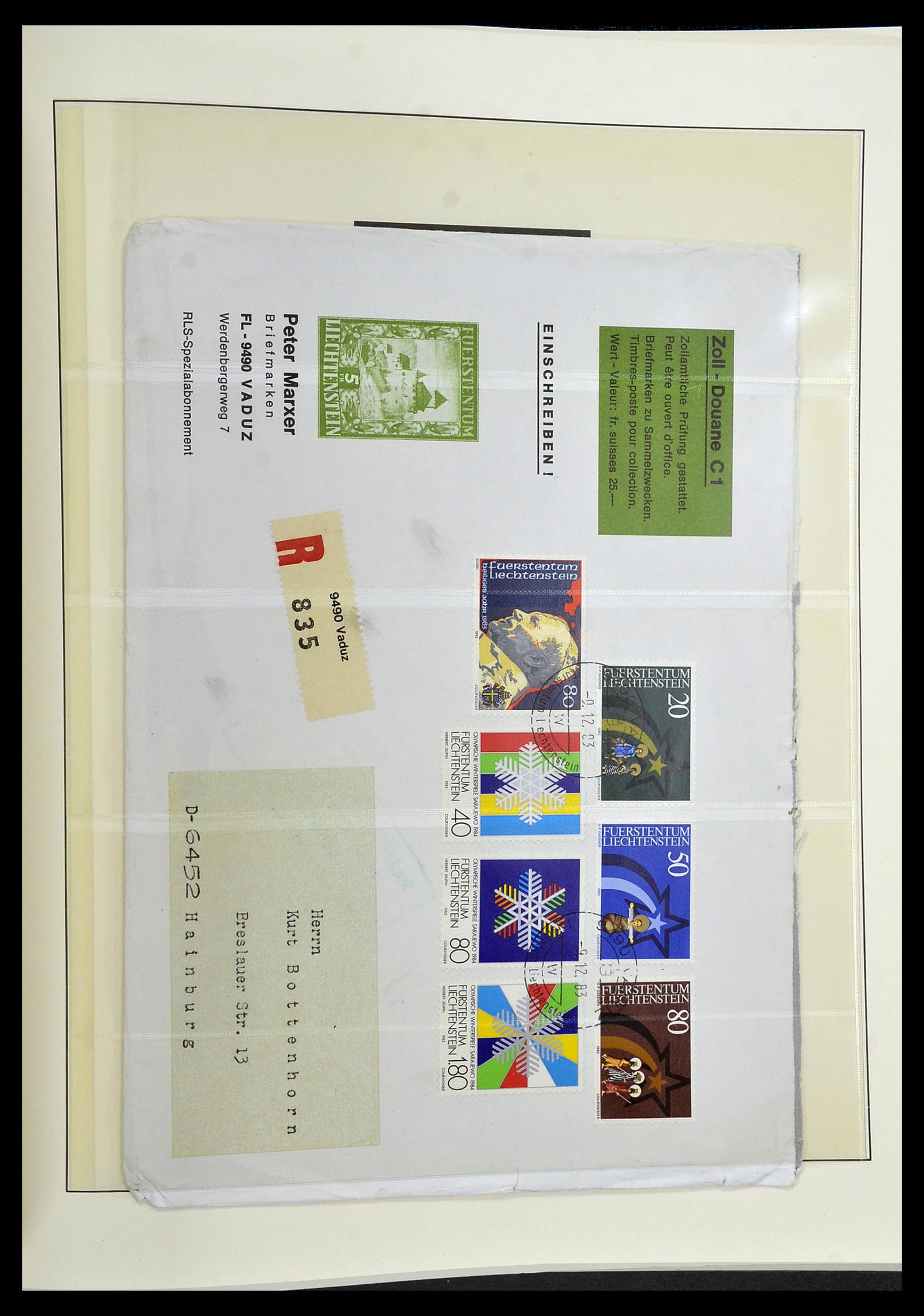 34231 192 - Postzegelverzameling 34231 Liechtenstein 1912-2020!