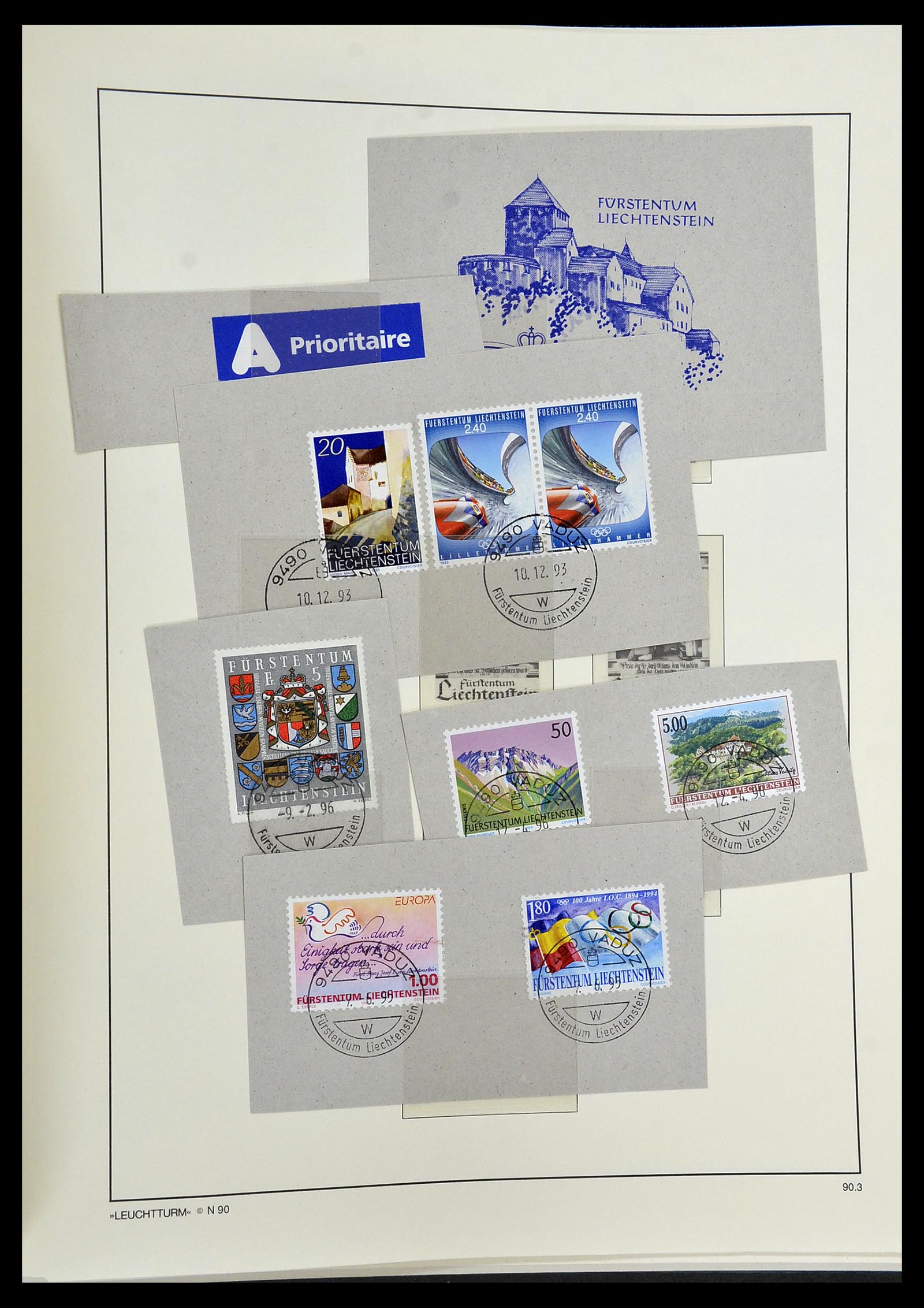 34231 195 - Postzegelverzameling 34231 Liechtenstein 1912-2020!