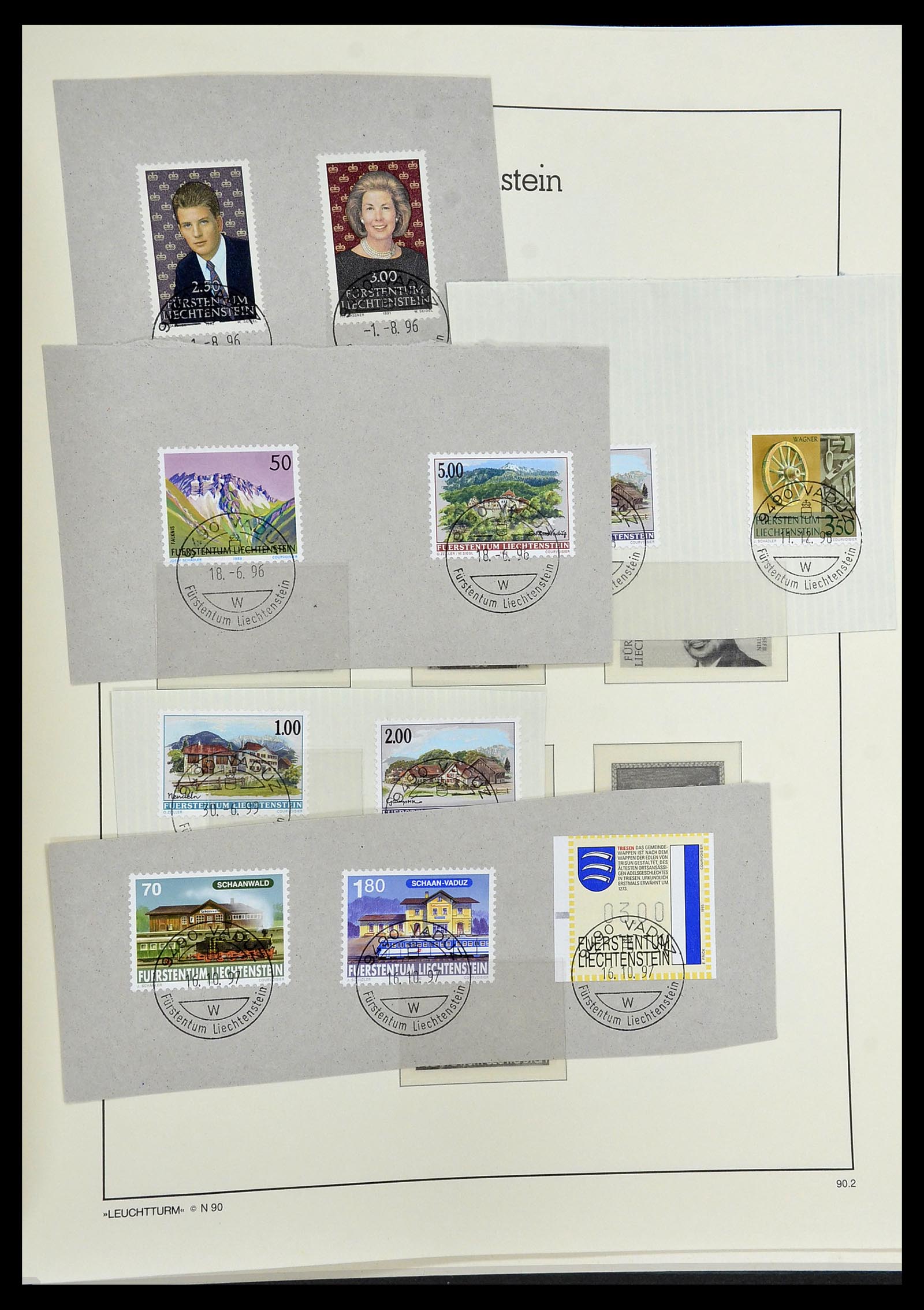 34231 196 - Postzegelverzameling 34231 Liechtenstein 1912-2020!