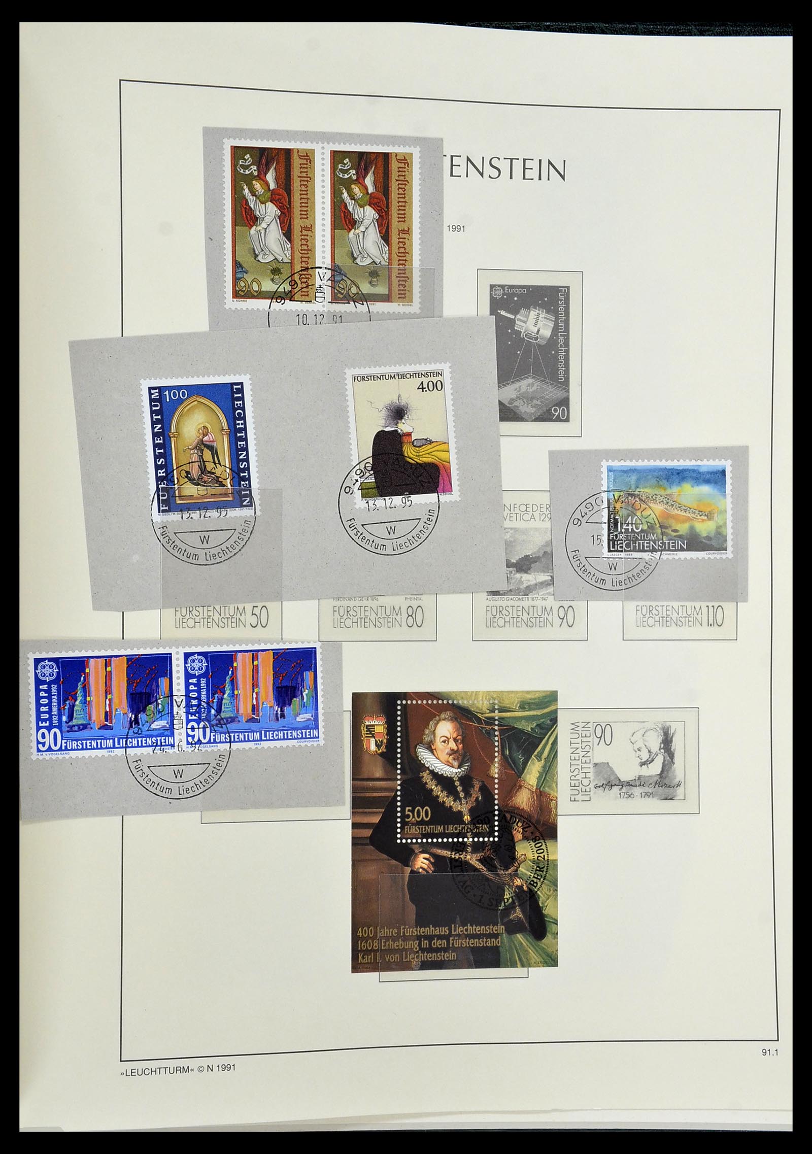 34231 198 - Postzegelverzameling 34231 Liechtenstein 1912-2020!