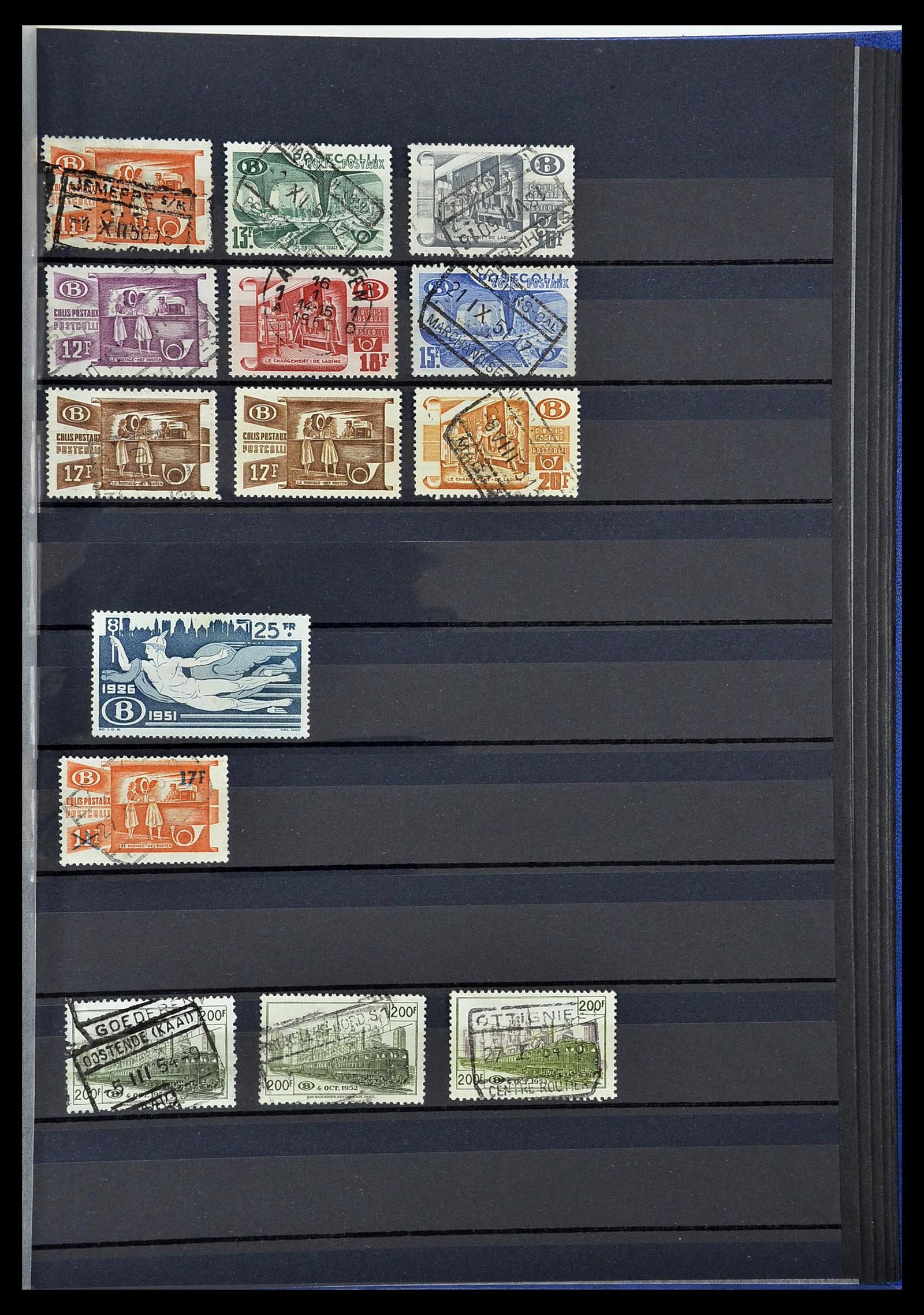 34252 122 - Postzegelverzameling 34252 België 1849-2000.
