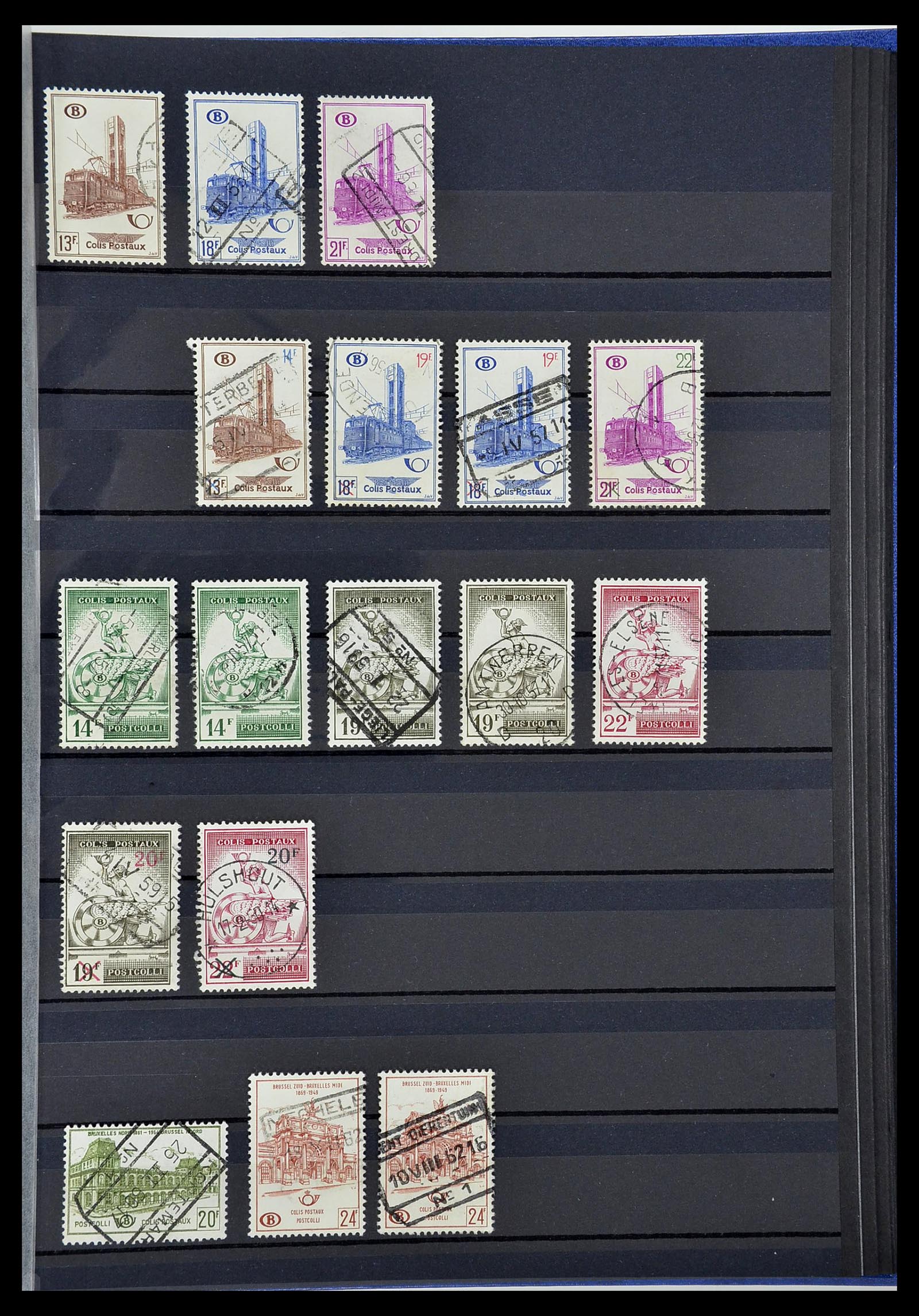 34252 124 - Postzegelverzameling 34252 België 1849-2000.