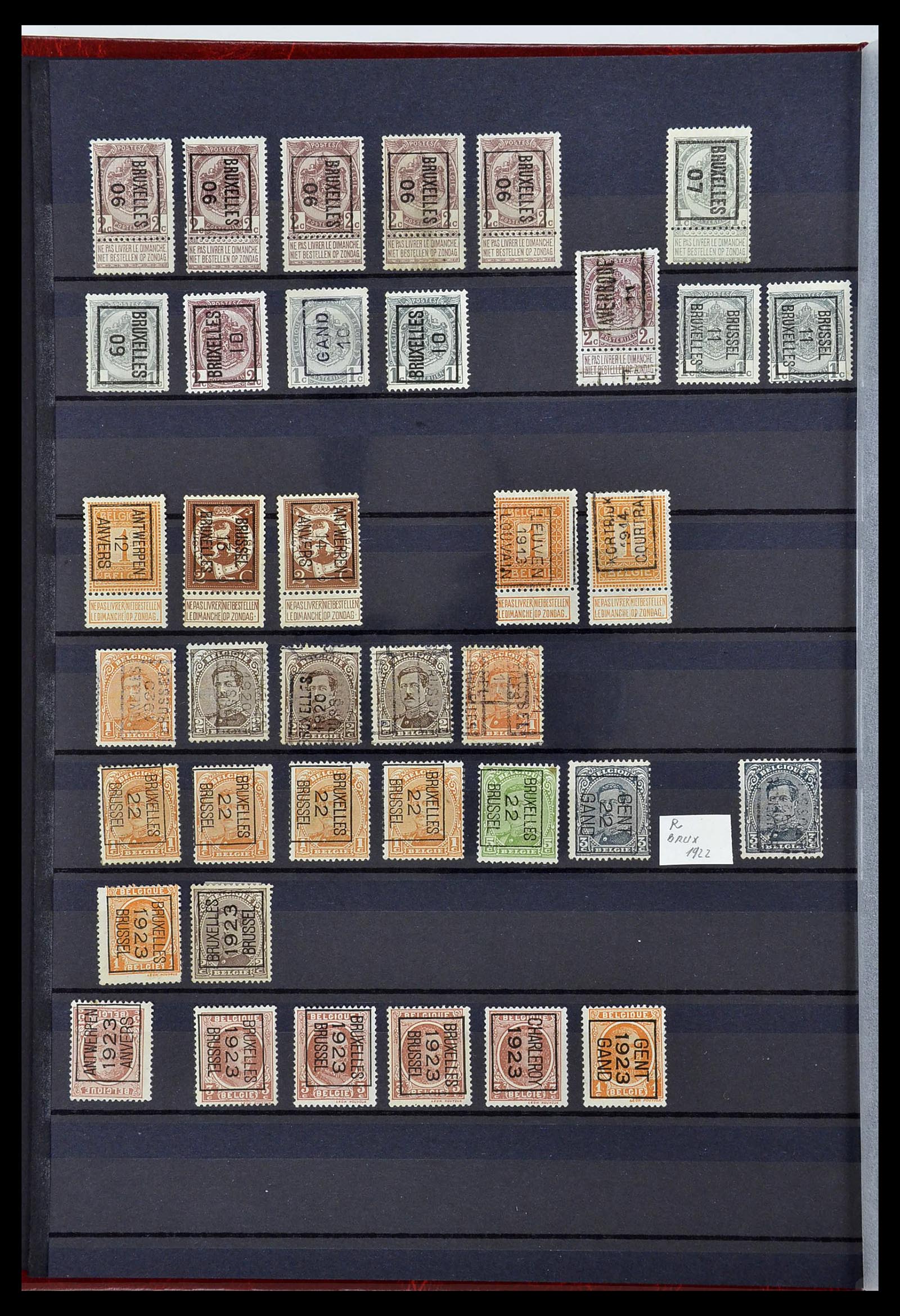 34252 133 - Postzegelverzameling 34252 België 1849-2000.